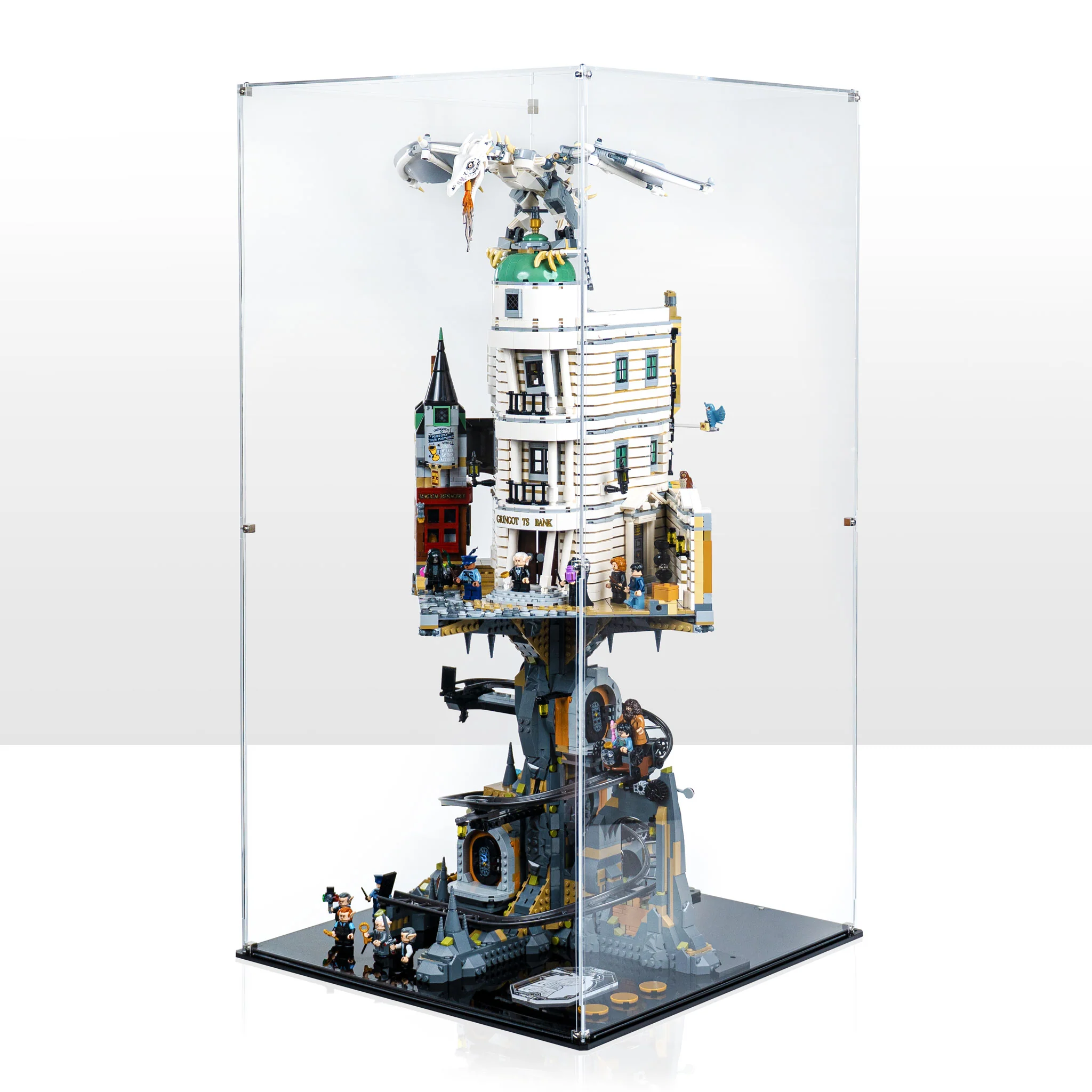 Clear Display Case for LEGO® Harry Potter: Gringotts™ Wizarding Bank – Collectors' Edition (76417)