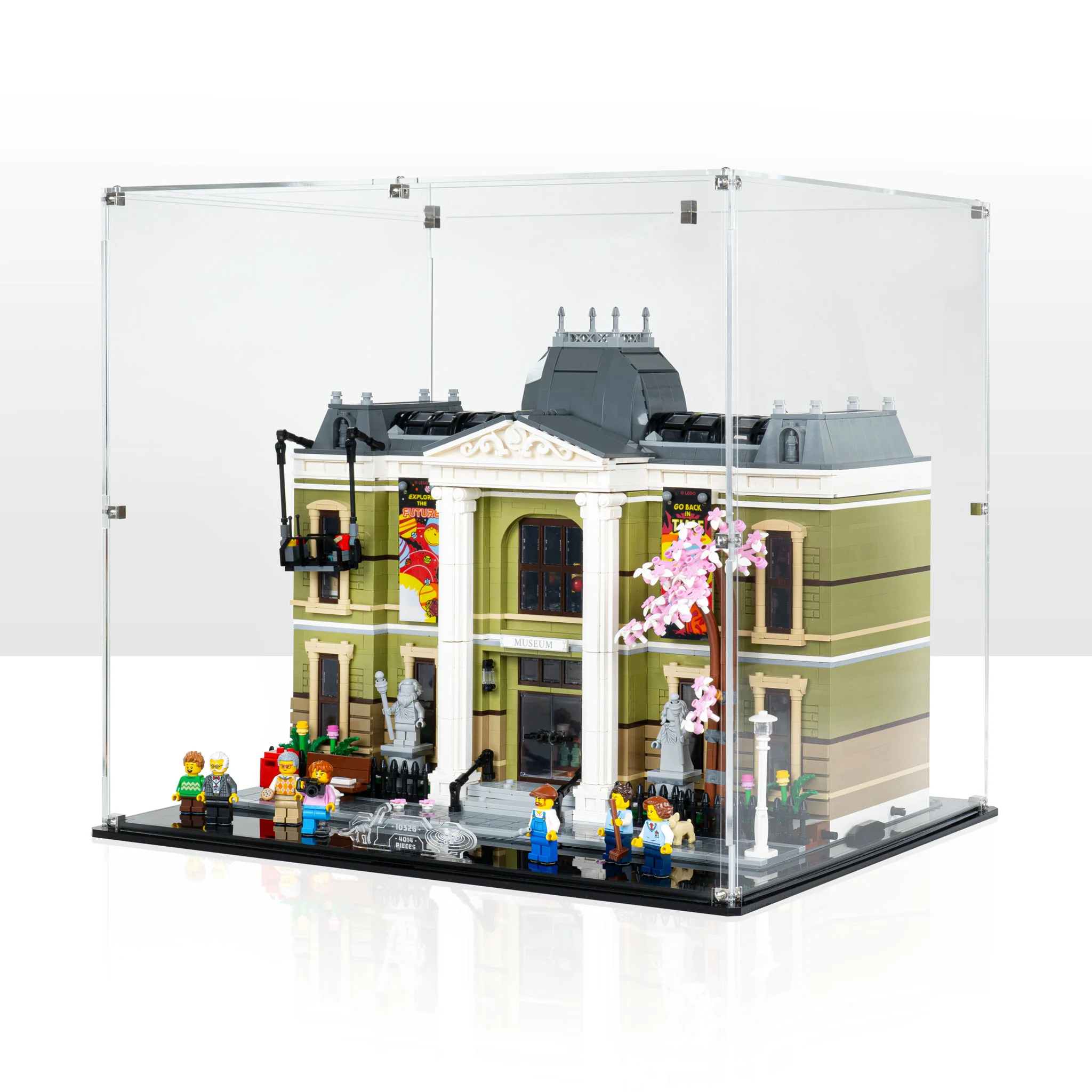 Clear Display Case for LEGO® Icons: Natural History Museum (10326)