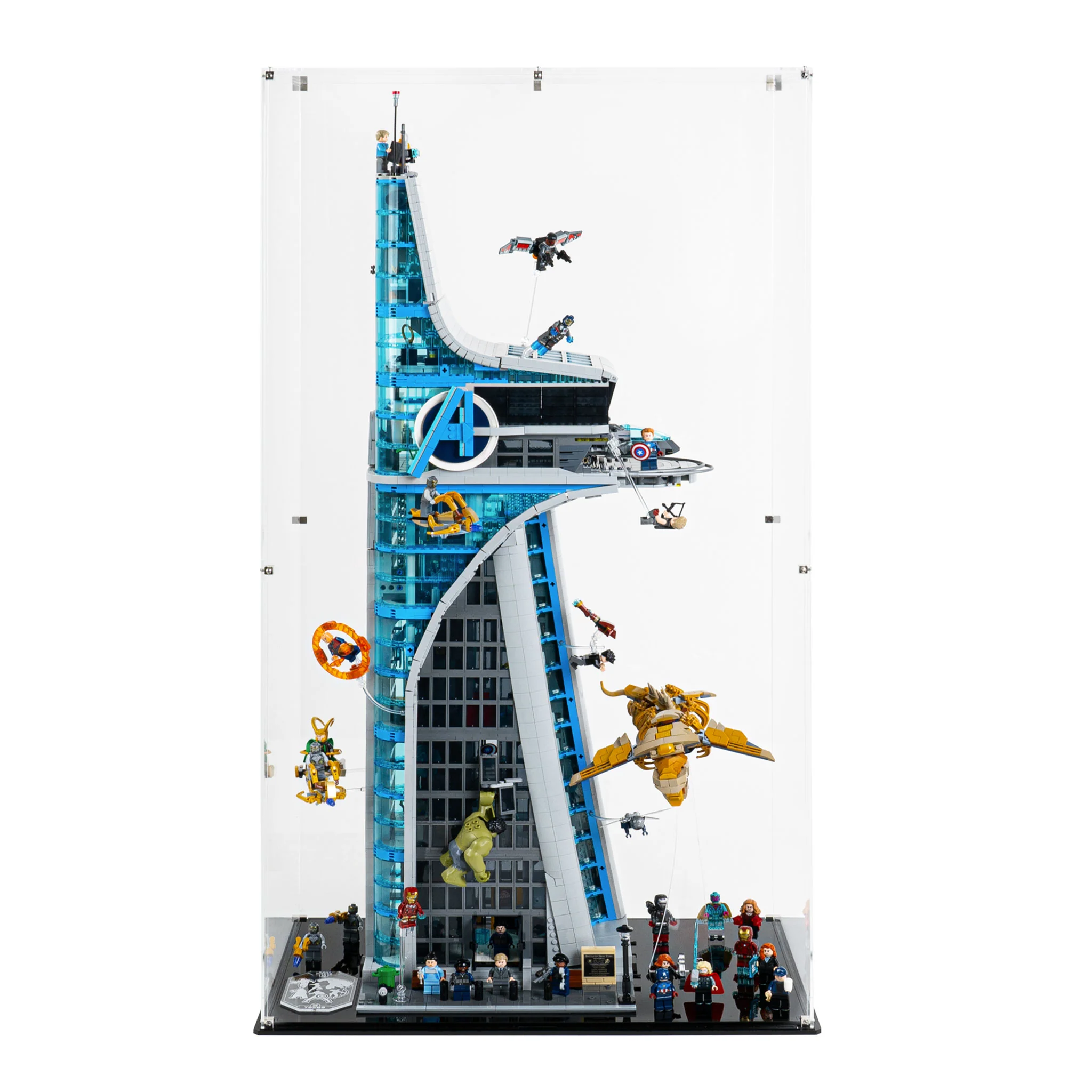 Clear Display Case for LEGO® Marvel: Avengers Tower (76269) - Image 2