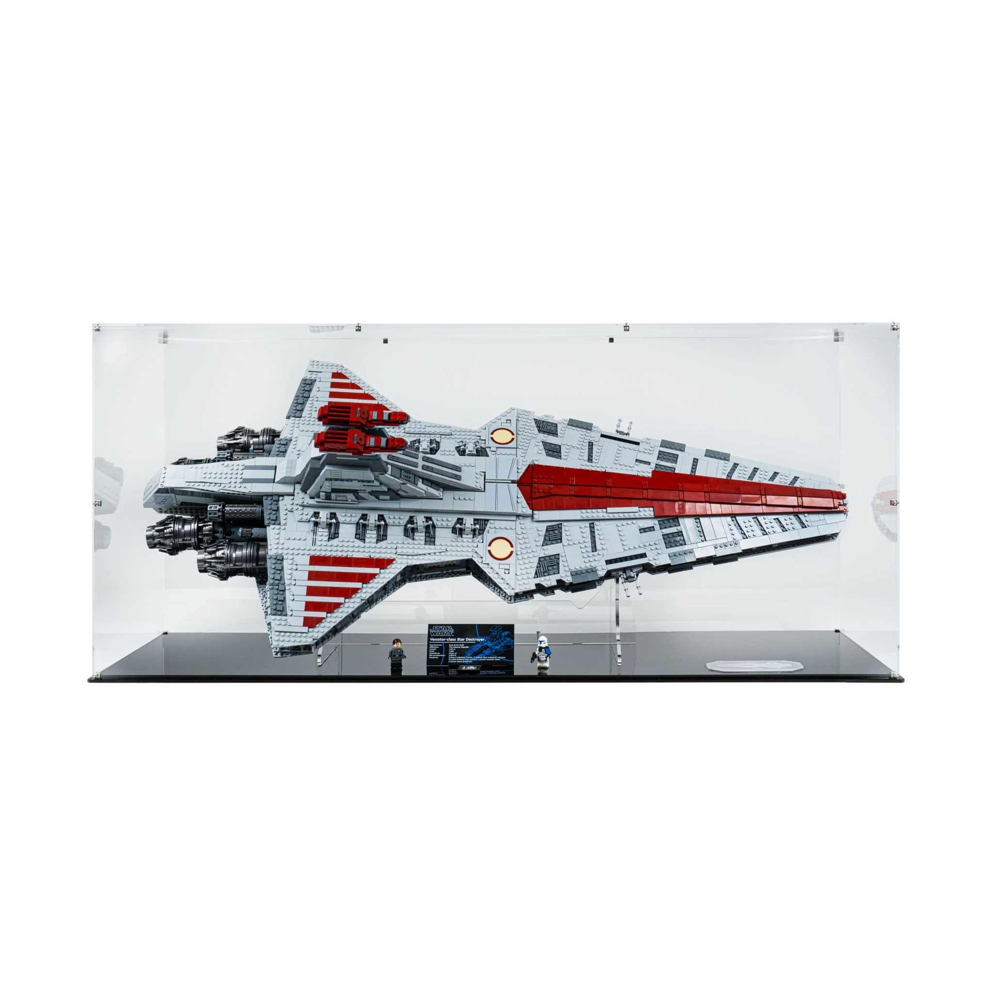 Clear Display Case for LEGO® Star Wars™ Venator-Class Republic Attack Cruiser (75367) - Image 2