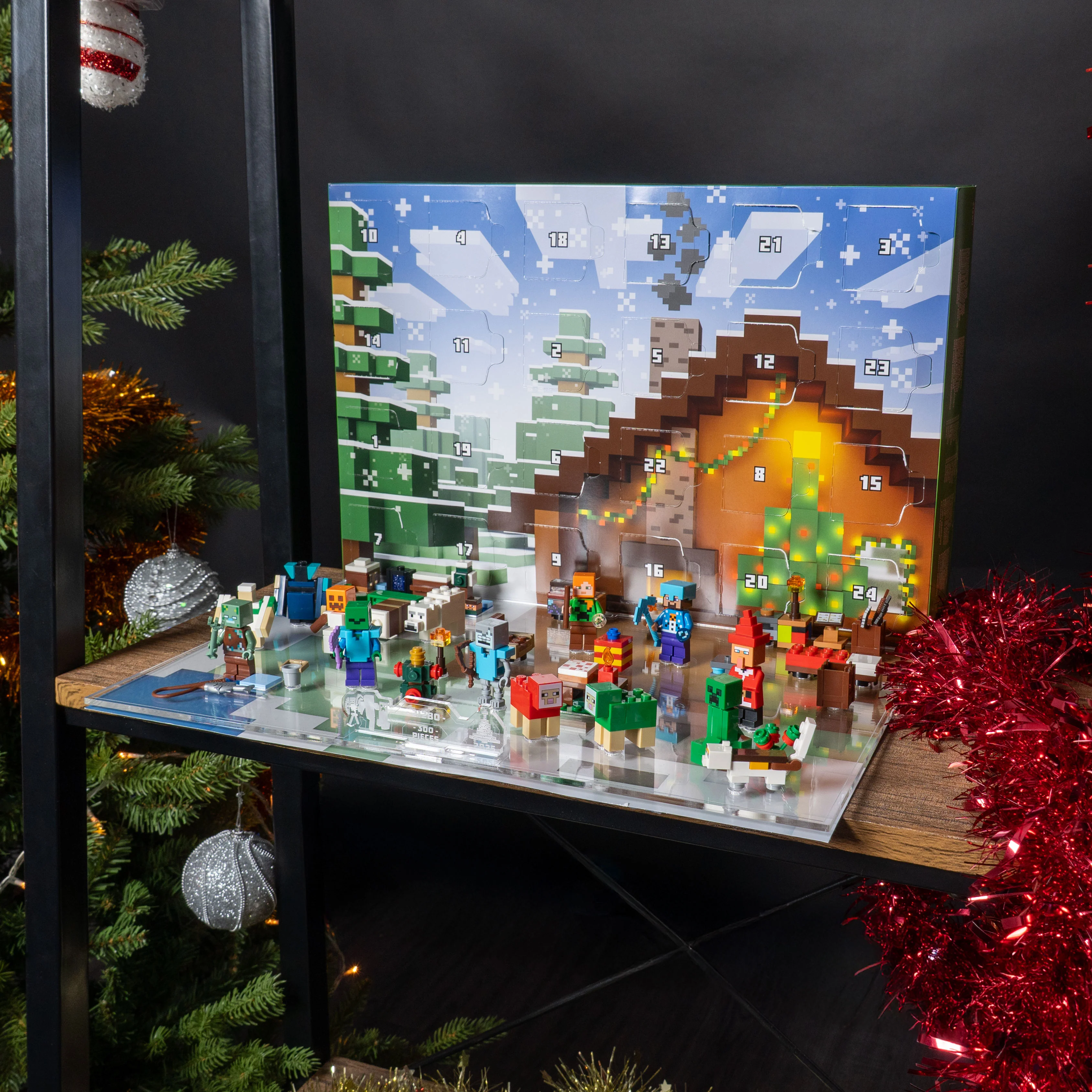 Display Base for LEGO® Minecraft™ Advent Calendar 2025 (21280) - Image 2