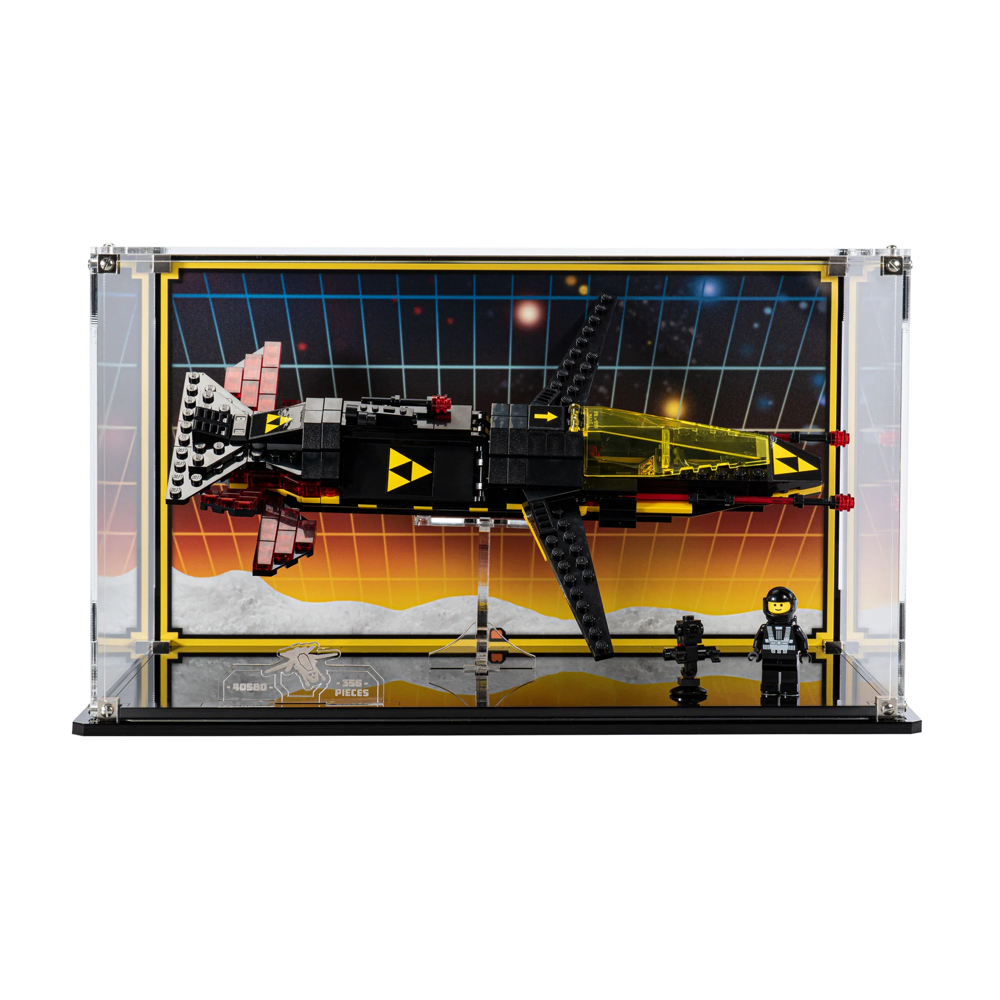 Display Case for LEGO® Blacktron Cruiser (40580) - Image 2