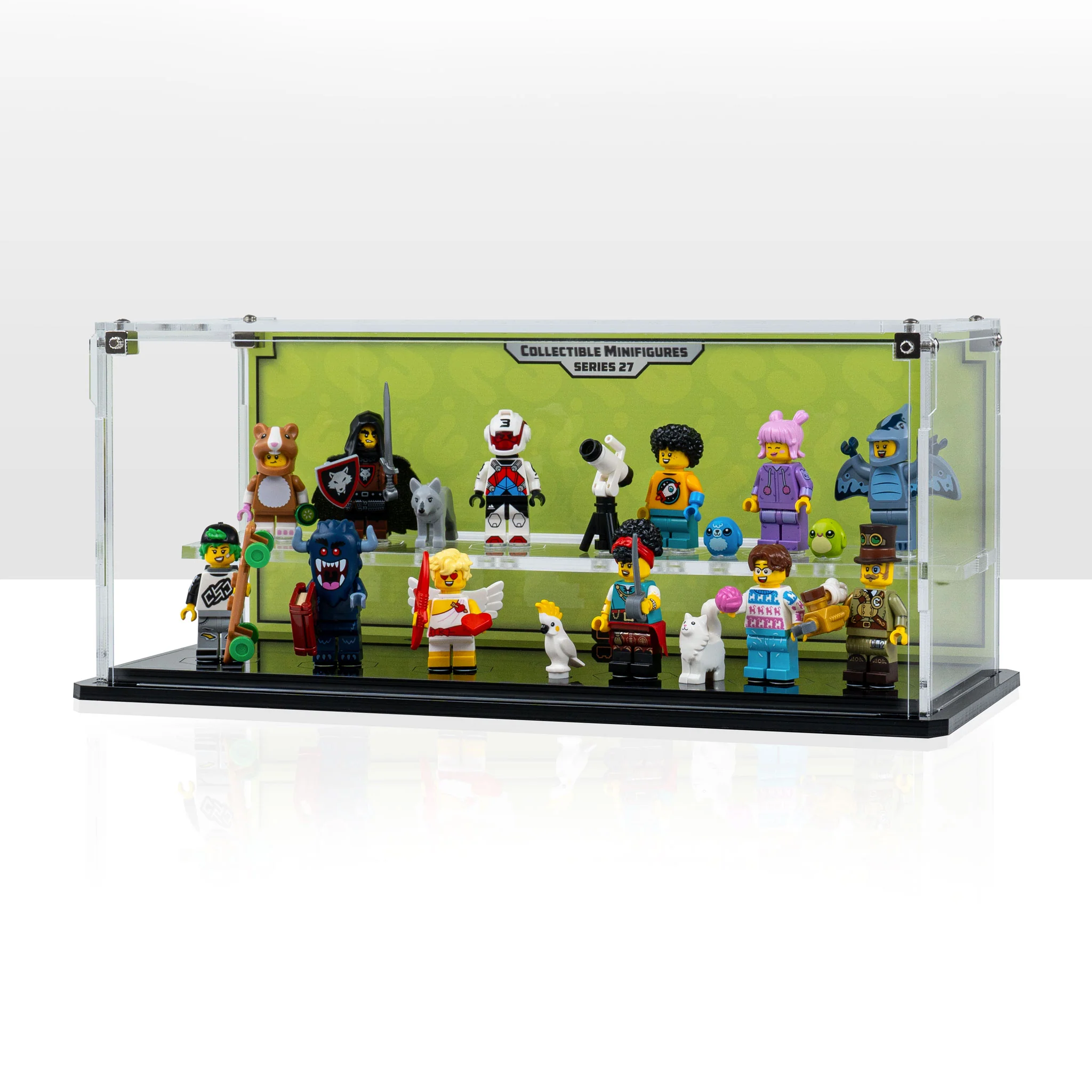 Display Case for LEGO® Collectible Minifigures™: Series 27 (71048)