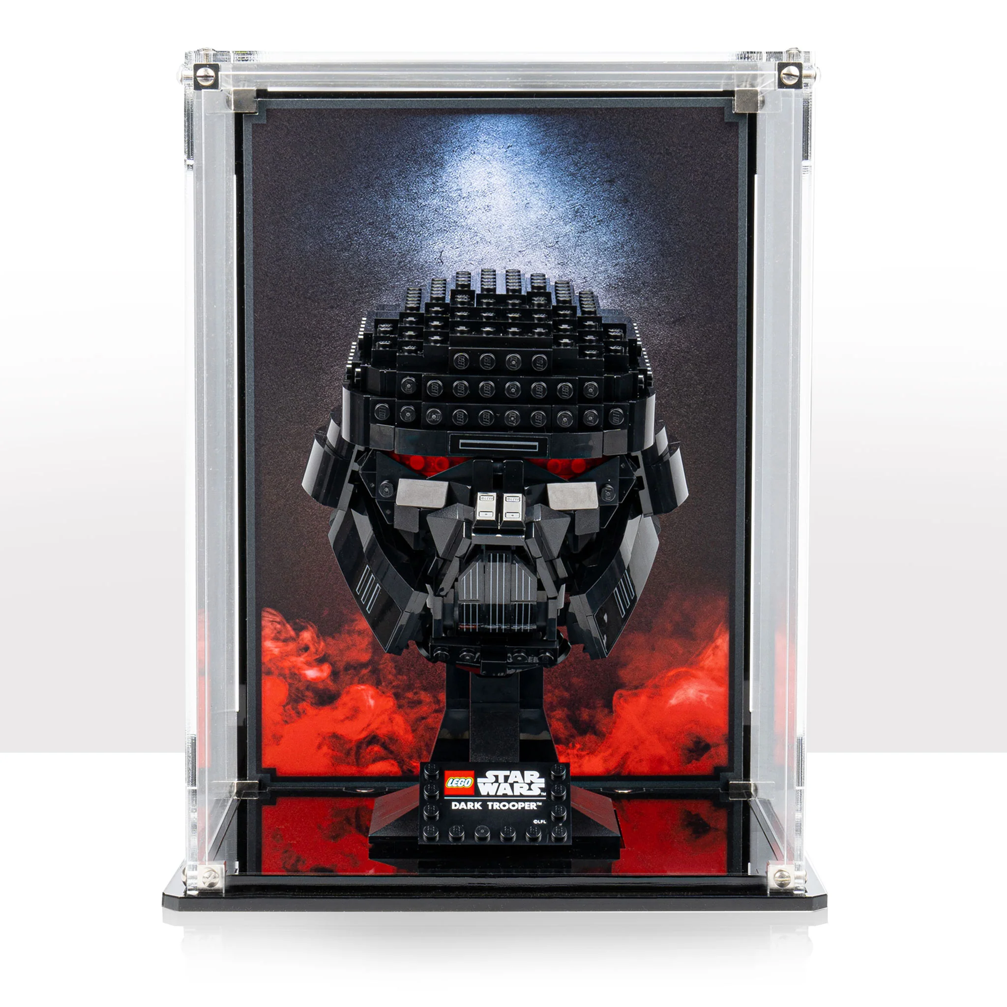 Display Case for LEGO® Dark Trooper™ Helmet (75343)