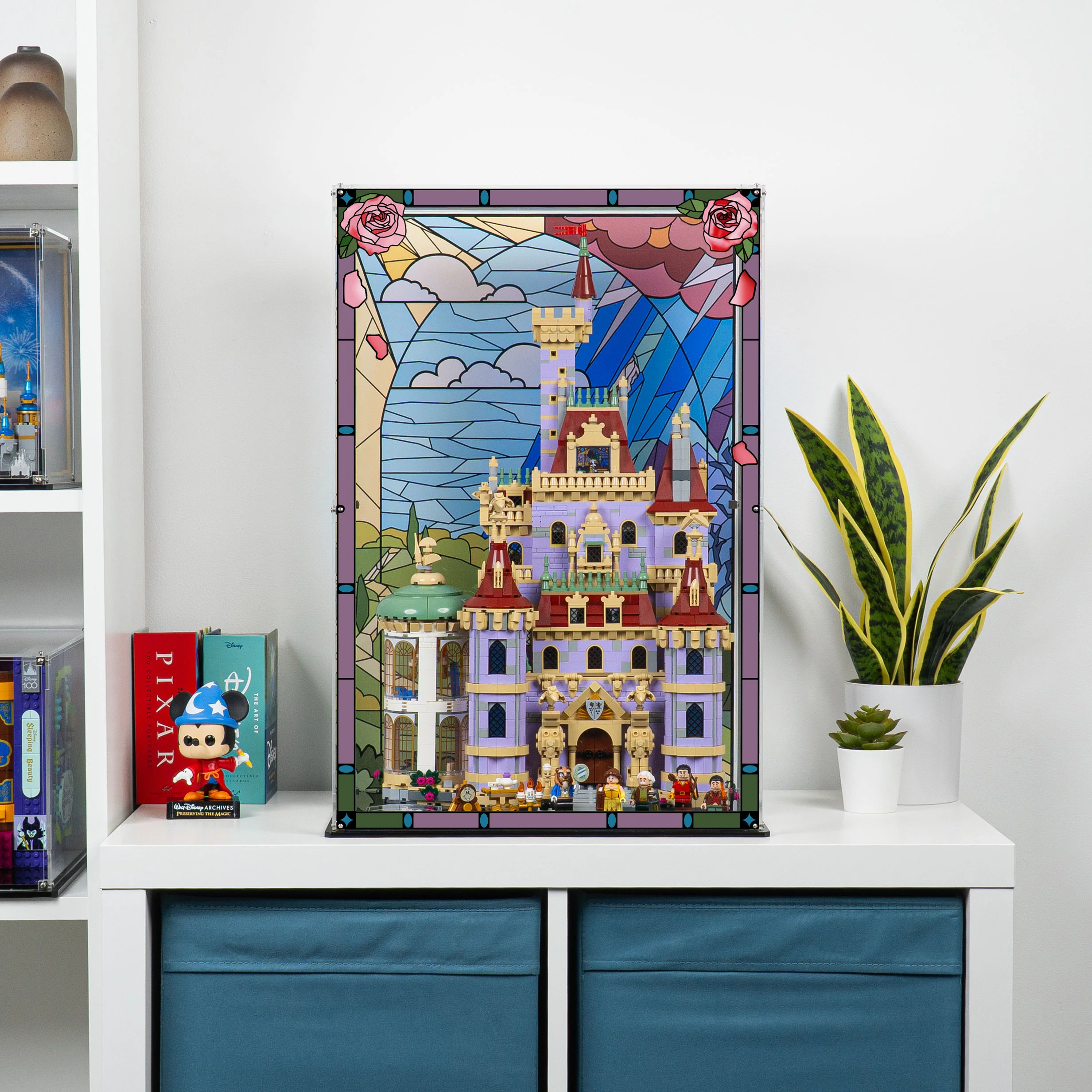 Display Case for LEGO® Disney Beauty and the Beast Castle (43263) - Image 2