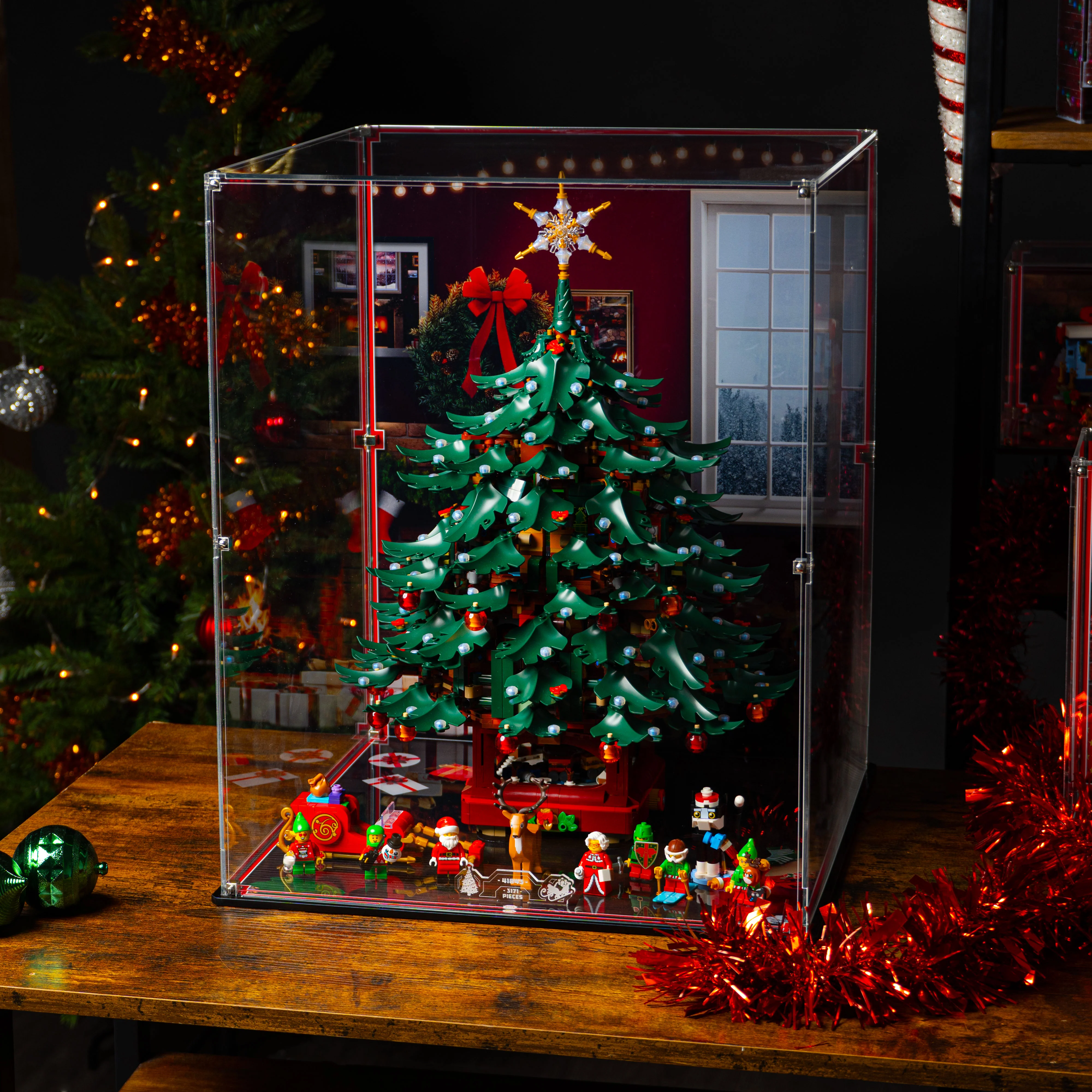 Display Case for LEGO® Family Christmas Tree (41843) - Image 2