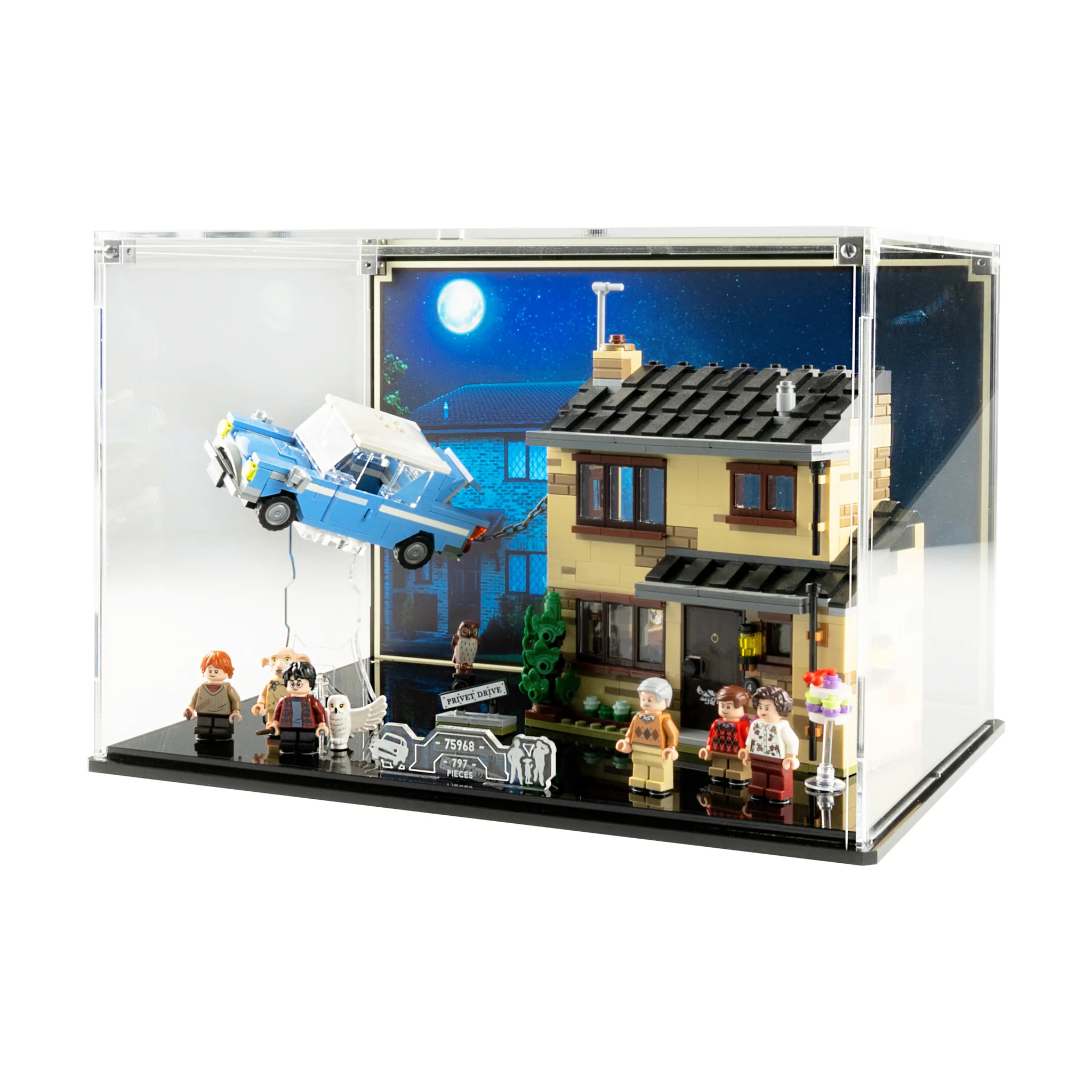 Display Case for LEGO® Harry Potter: 4 Privet Drive (75968)