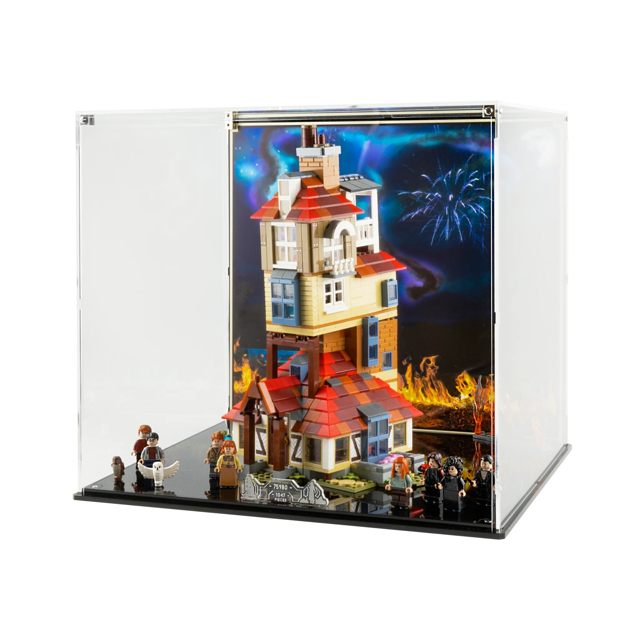 Display Case for LEGO® Harry Potter: Attack on the Burrow (75980) - Image 2