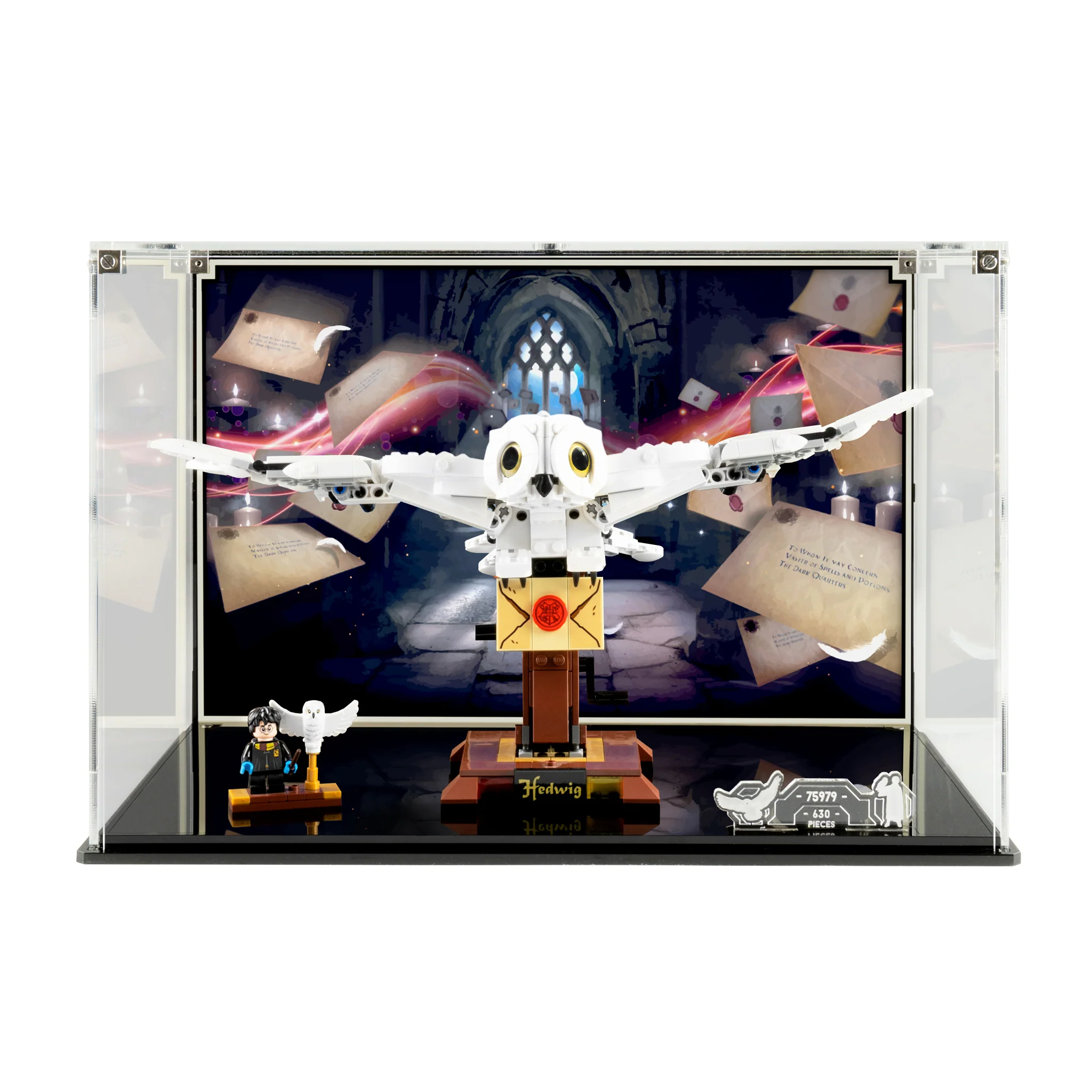 Display Case for LEGO® Harry Potter: Hedwig (75979)