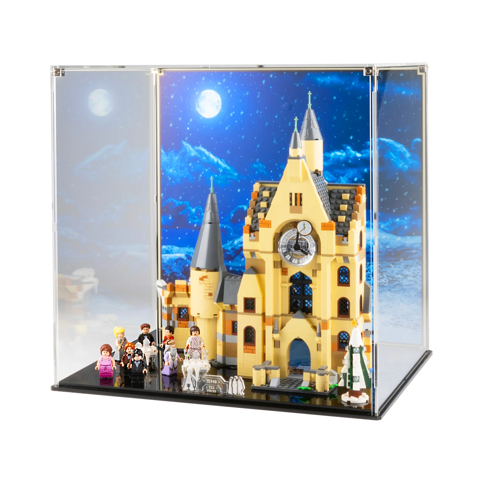 Display Case for LEGO® Harry Potter: Hogwarts Clock Tower (75948) - Image 2