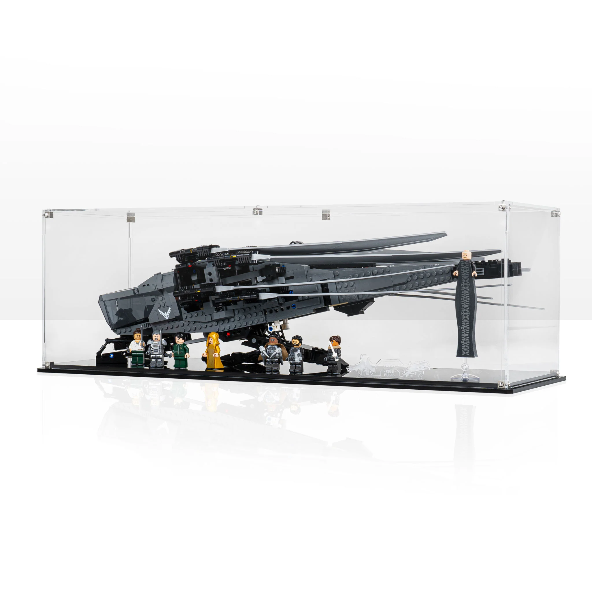 Display Case for LEGO® Icons Dune Atreides Royal Ornithopter (10327) - Image 9