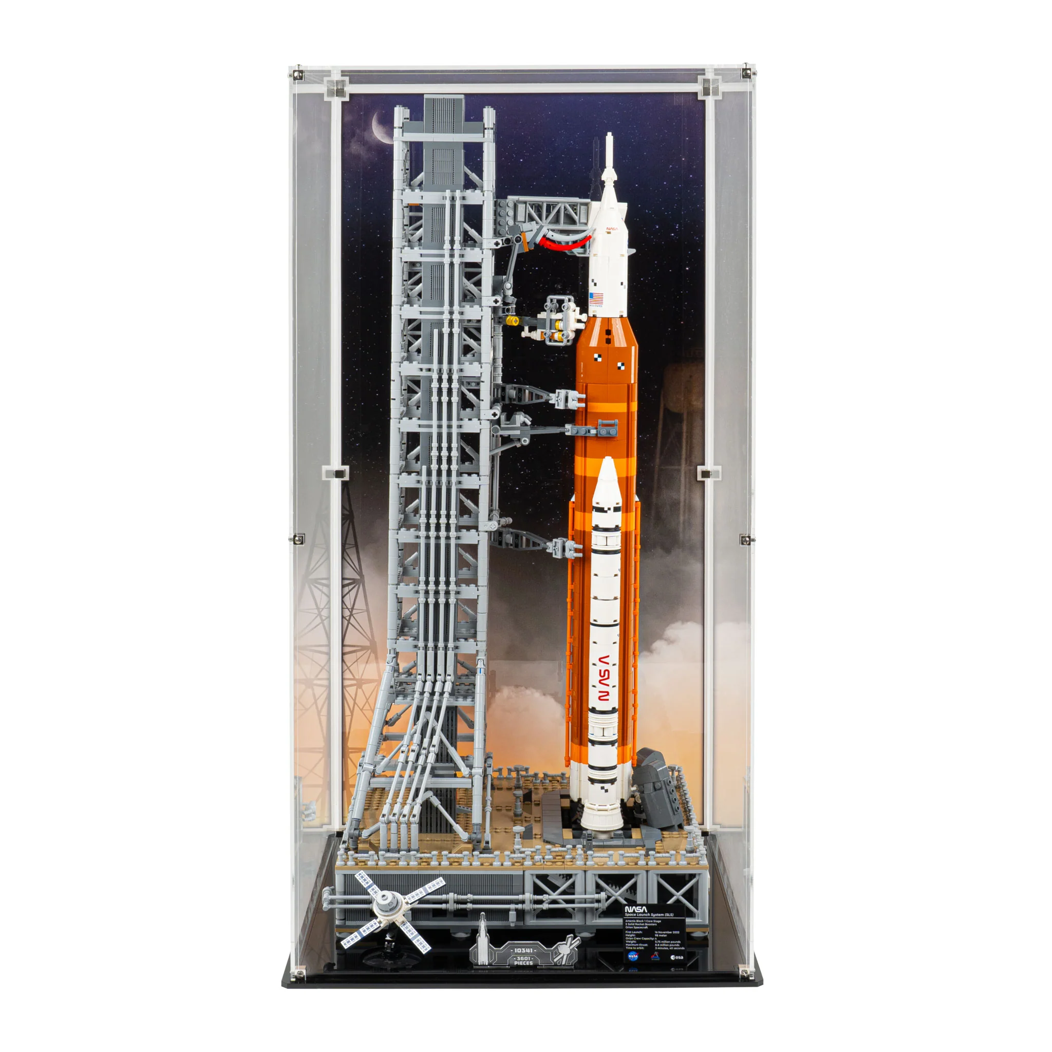 Display Case for LEGO Icons NASA Artemis Space Launch System (10341) - Image 2