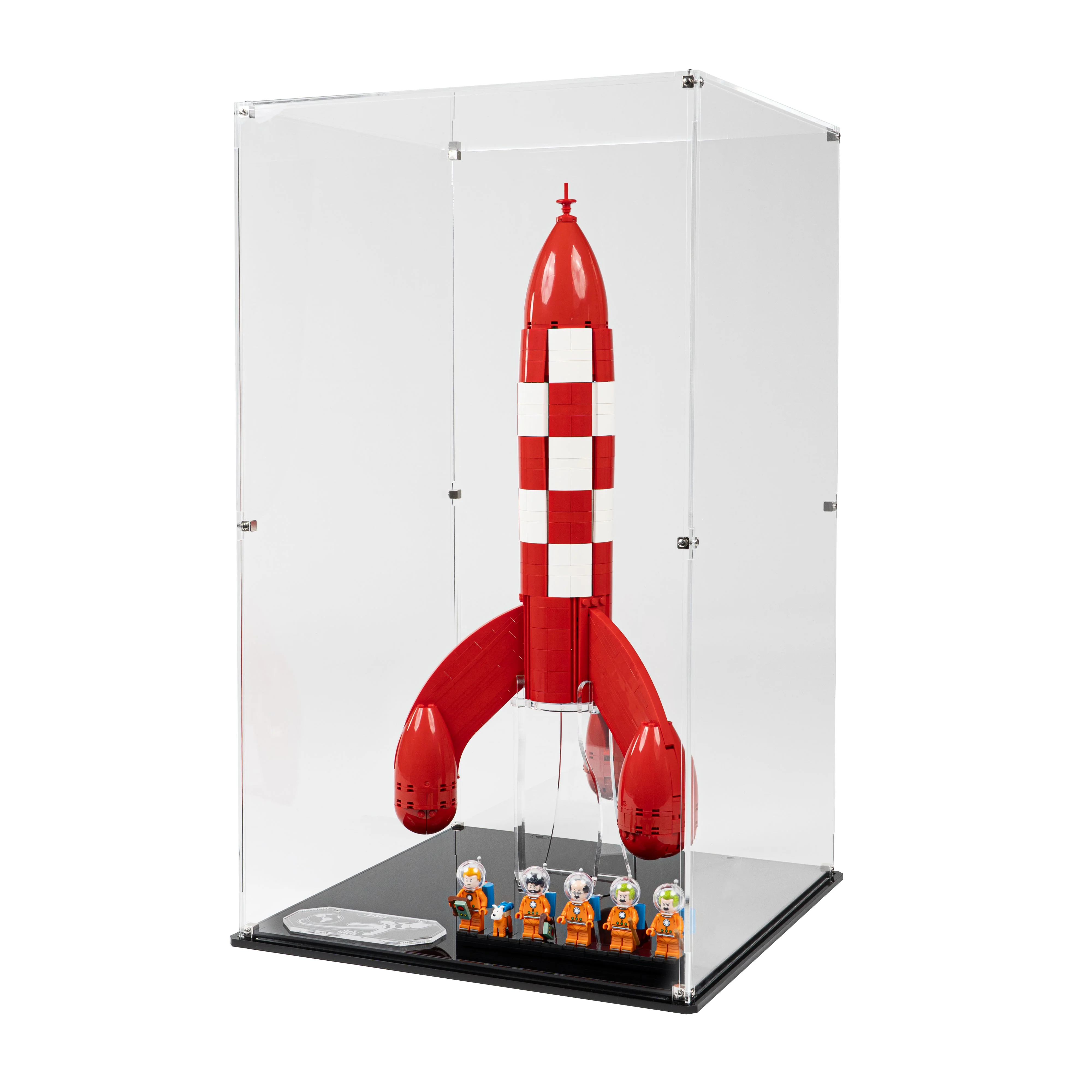 Display Case for LEGO® Ideas: Tintin® Moon Rocket (21367) - Image 10