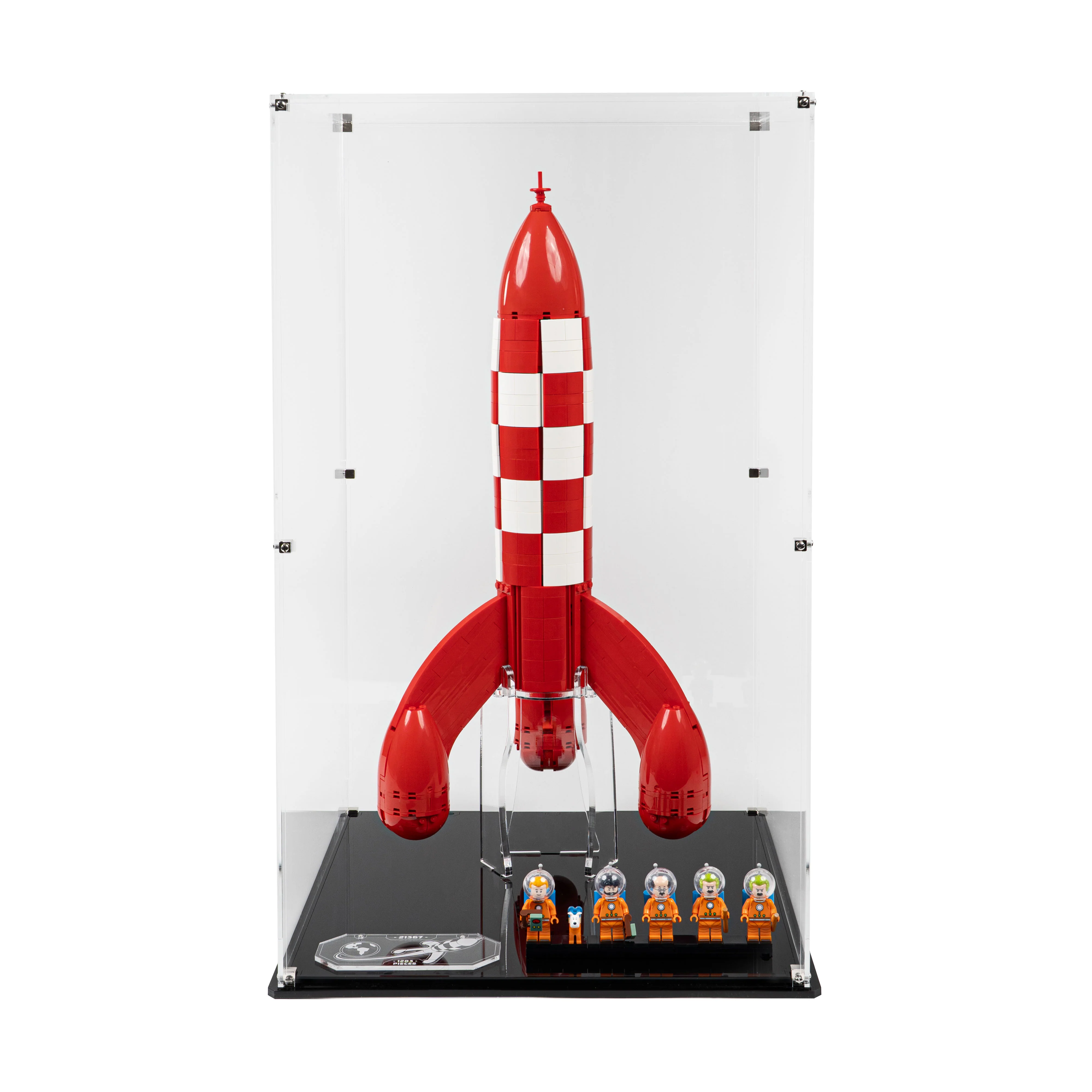 Display Case for LEGO® Ideas: Tintin® Moon Rocket (21367) - Image 11