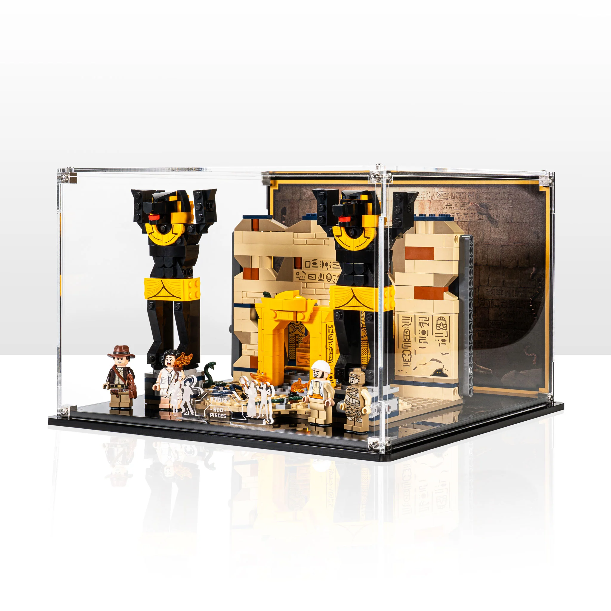 Display Case for LEGO® Indiana Jones™ Escape from the Lost Tomb (77013)