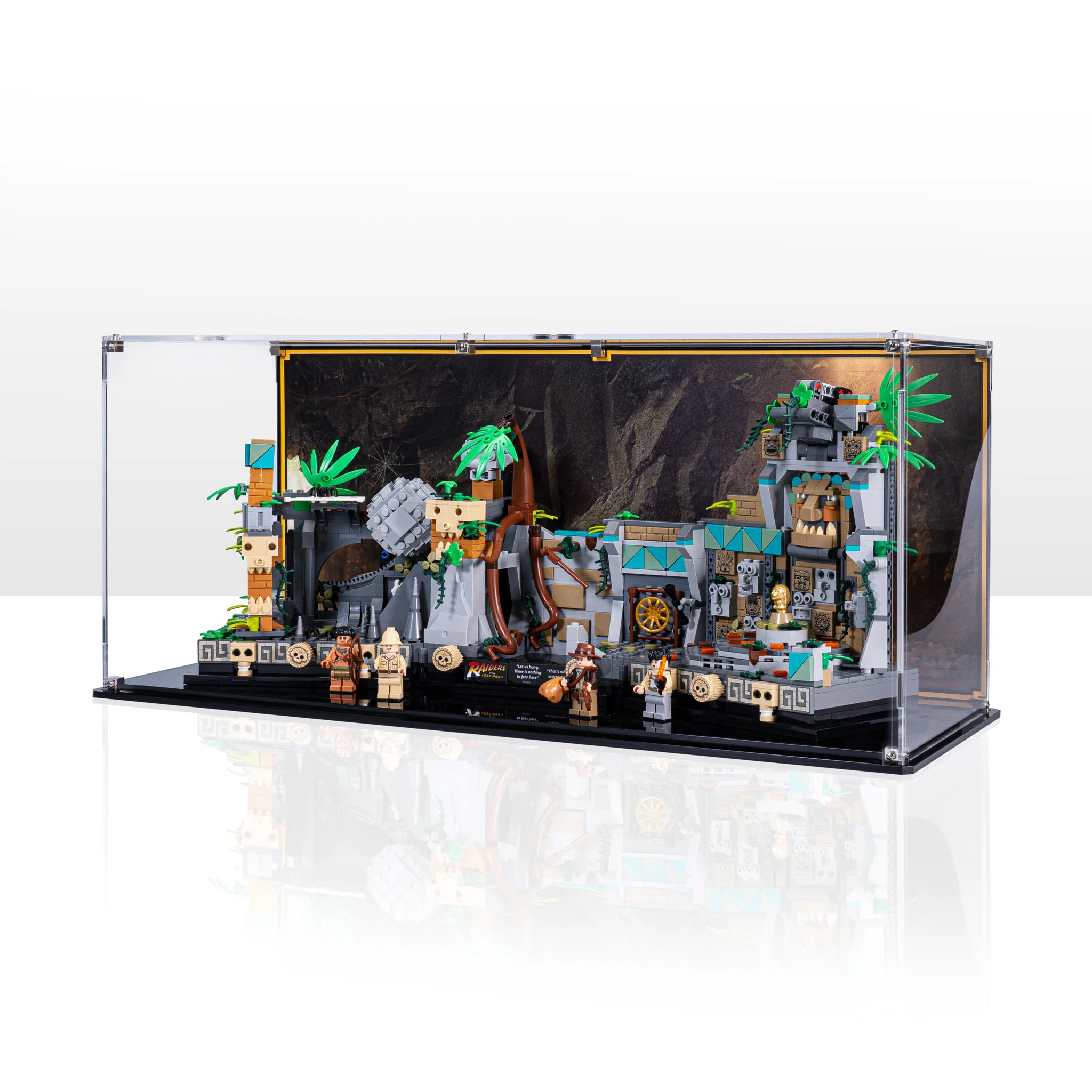 Display Case for LEGO® Indiana Jones™ Temple of the Golden Idol (77015)