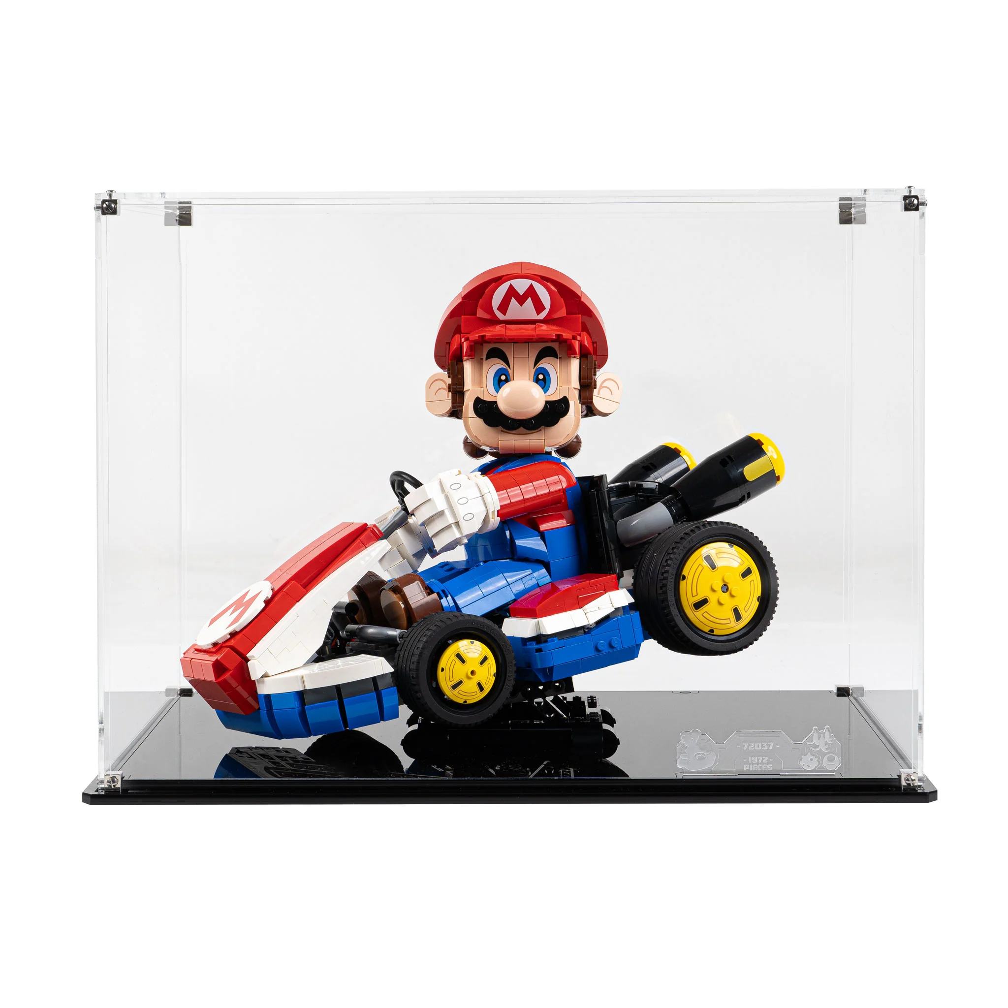 Display Case for LEGO® Mario Kart™ Mario & Standard Kart (72037) - Image 11