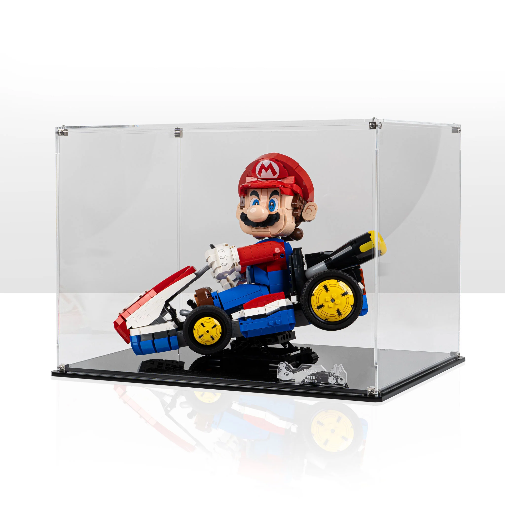 Display Case for LEGO® Mario Kart™ Mario & Standard Kart (72037) - Image 13