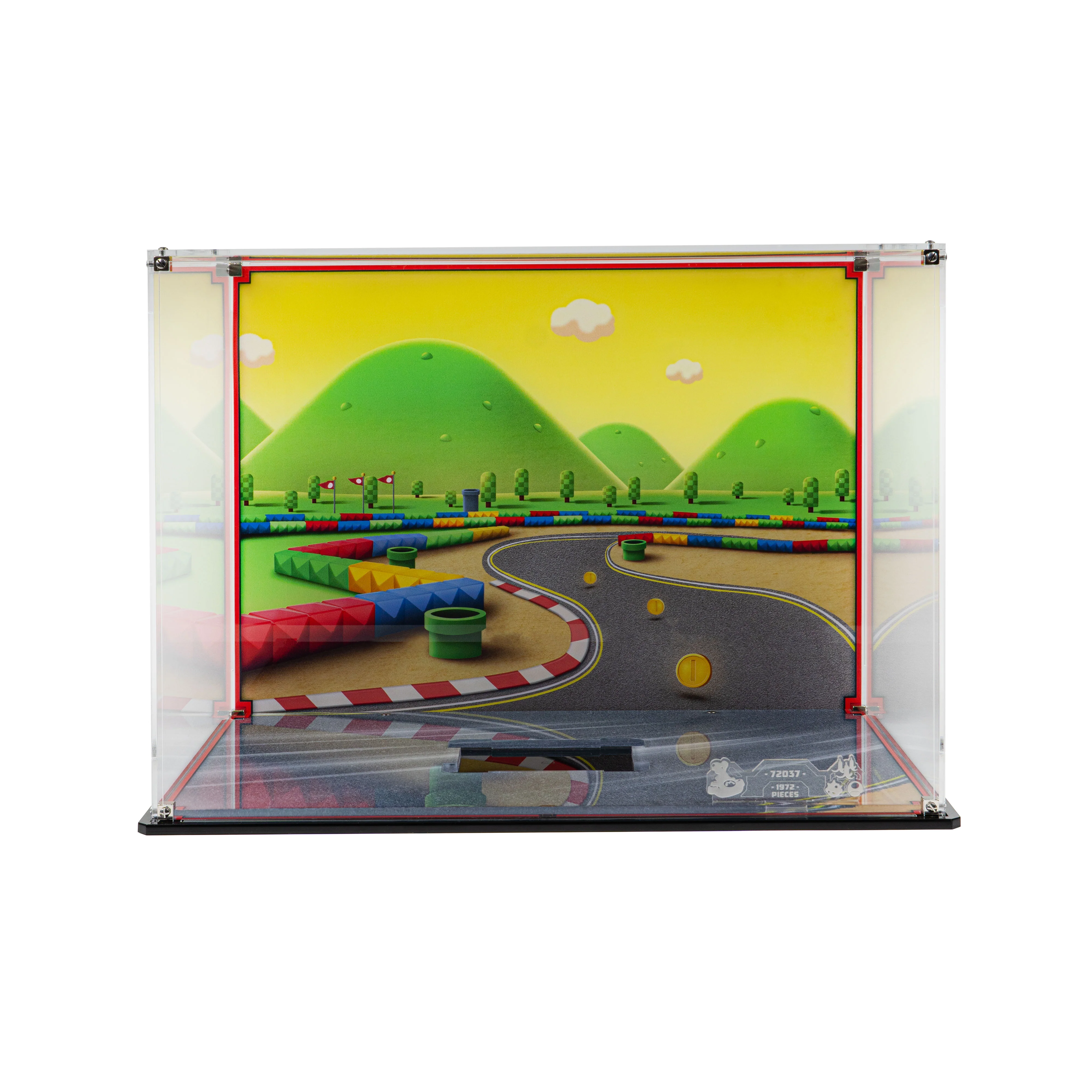 Display Case for LEGO® Mario Kart™ Mario & Standard Kart (72037) - Image 3