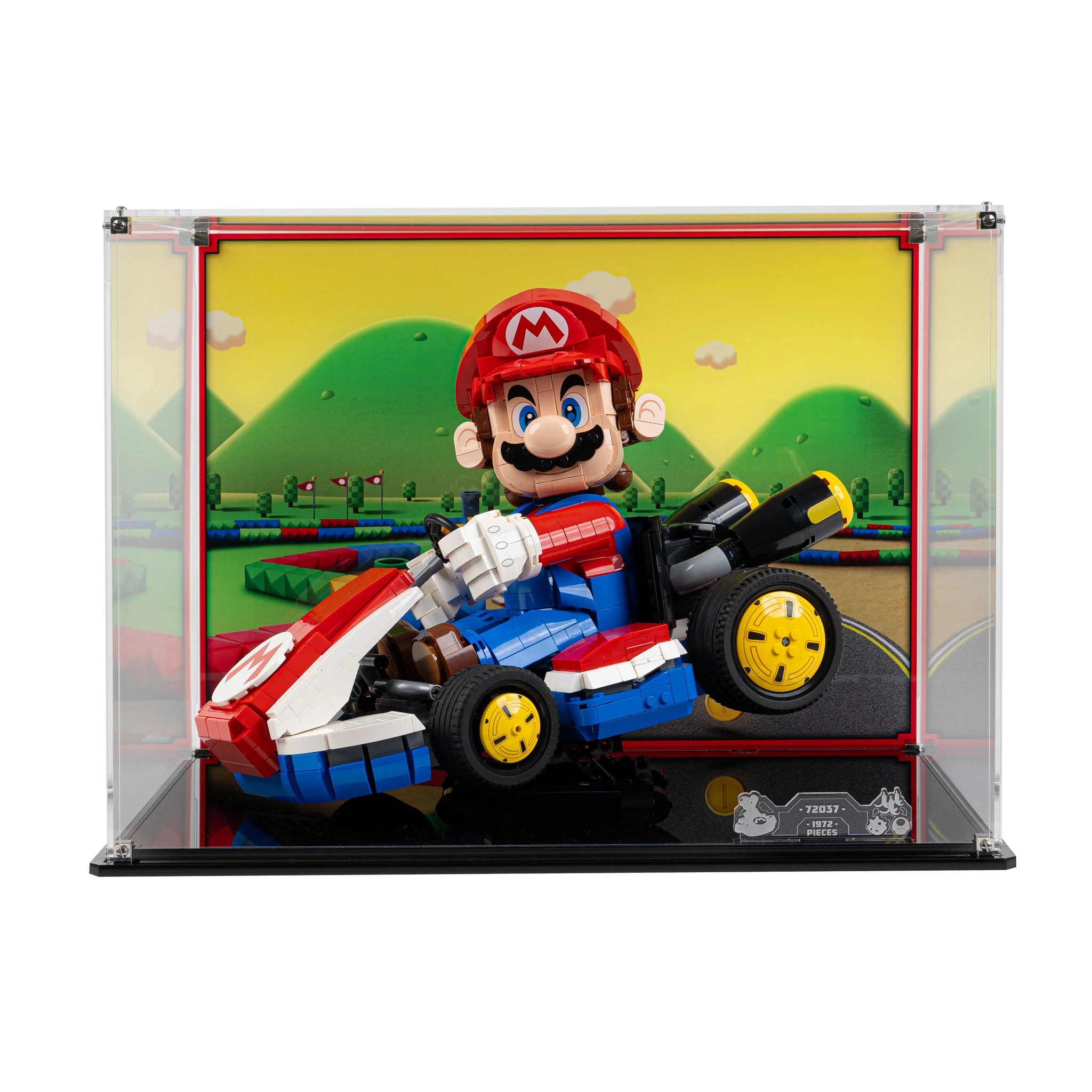 Display Case for LEGO® Mario Kart™ Mario & Standard Kart (72037) - Image 6