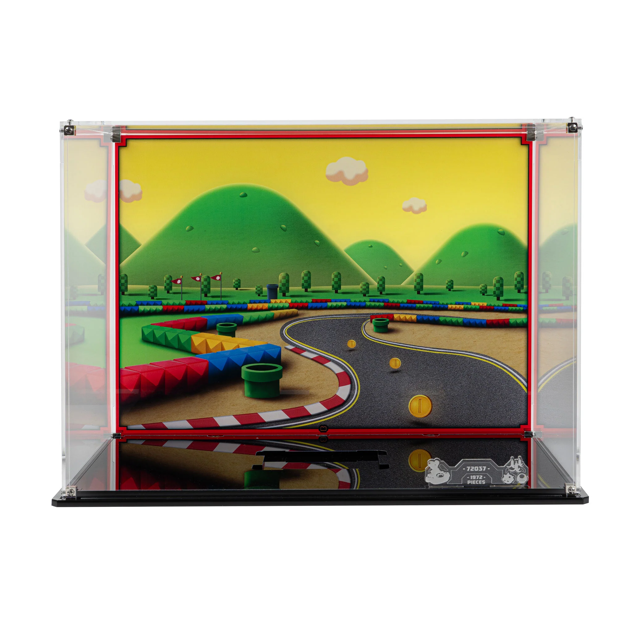 Display Case for LEGO® Mario Kart™ Mario & Standard Kart (72037) - Image 9