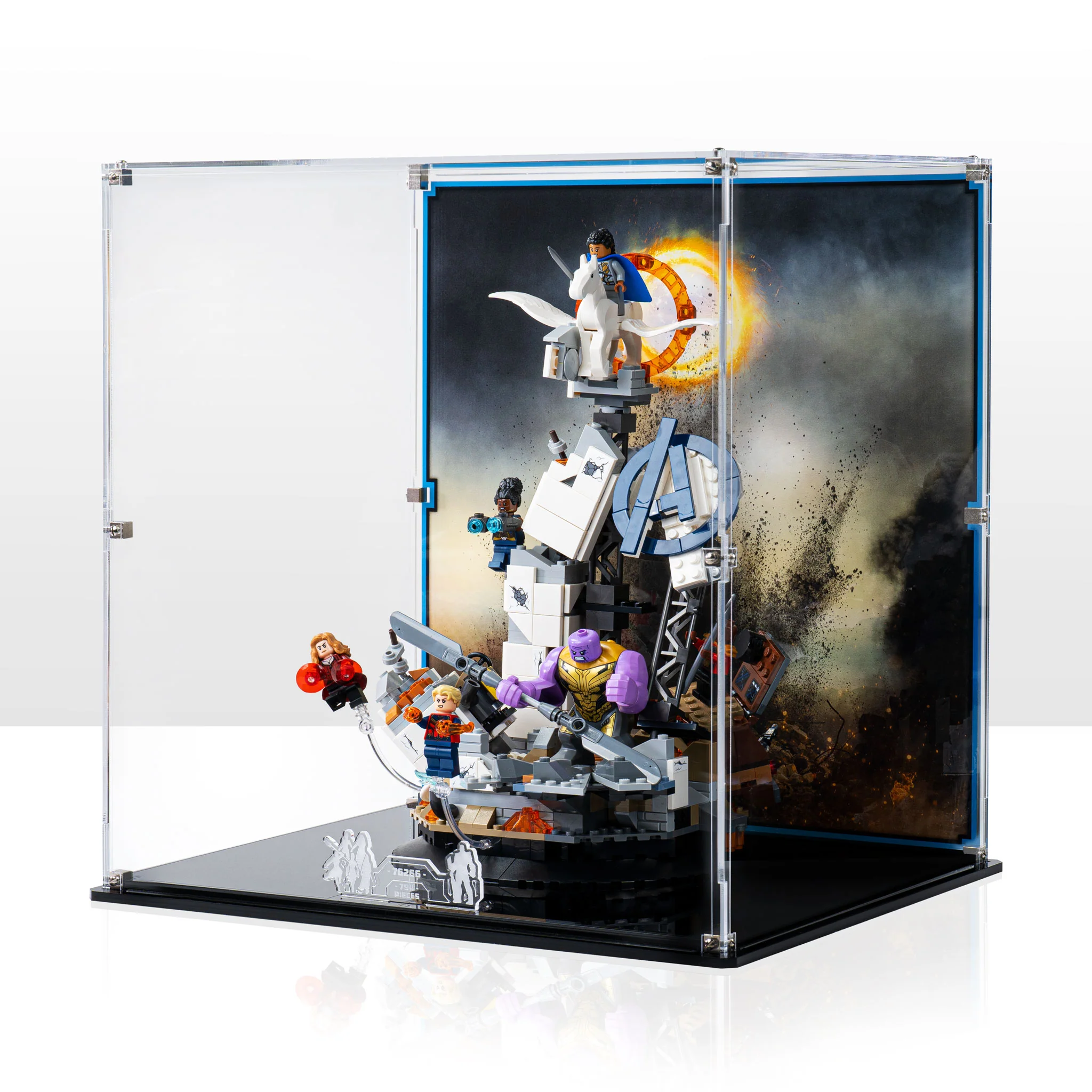 Display Case for LEGO® Marvel Endgame Final Battle (76266)