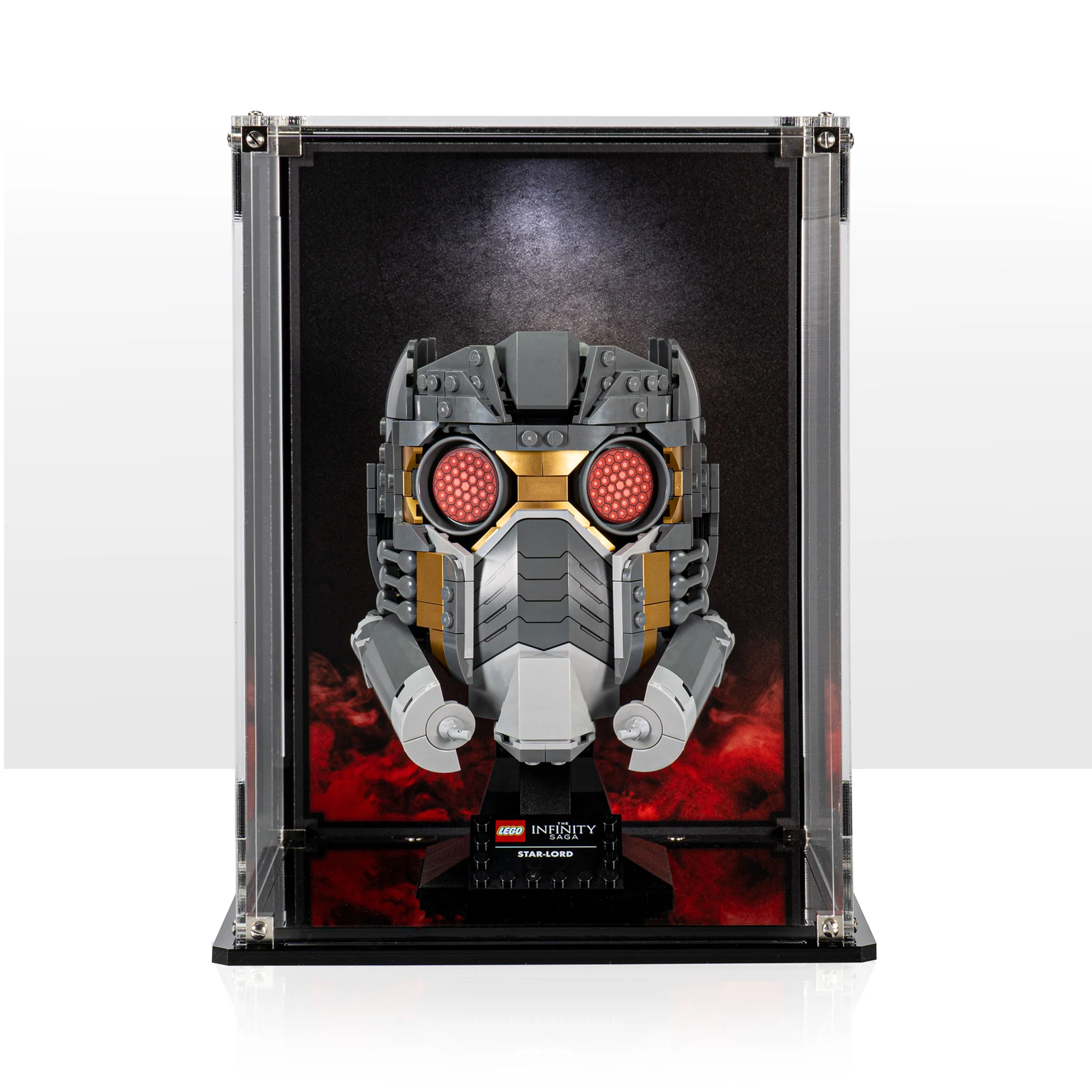 Display Case for LEGO® Marvel Star-Lord's Helmet (76251) - Image 2