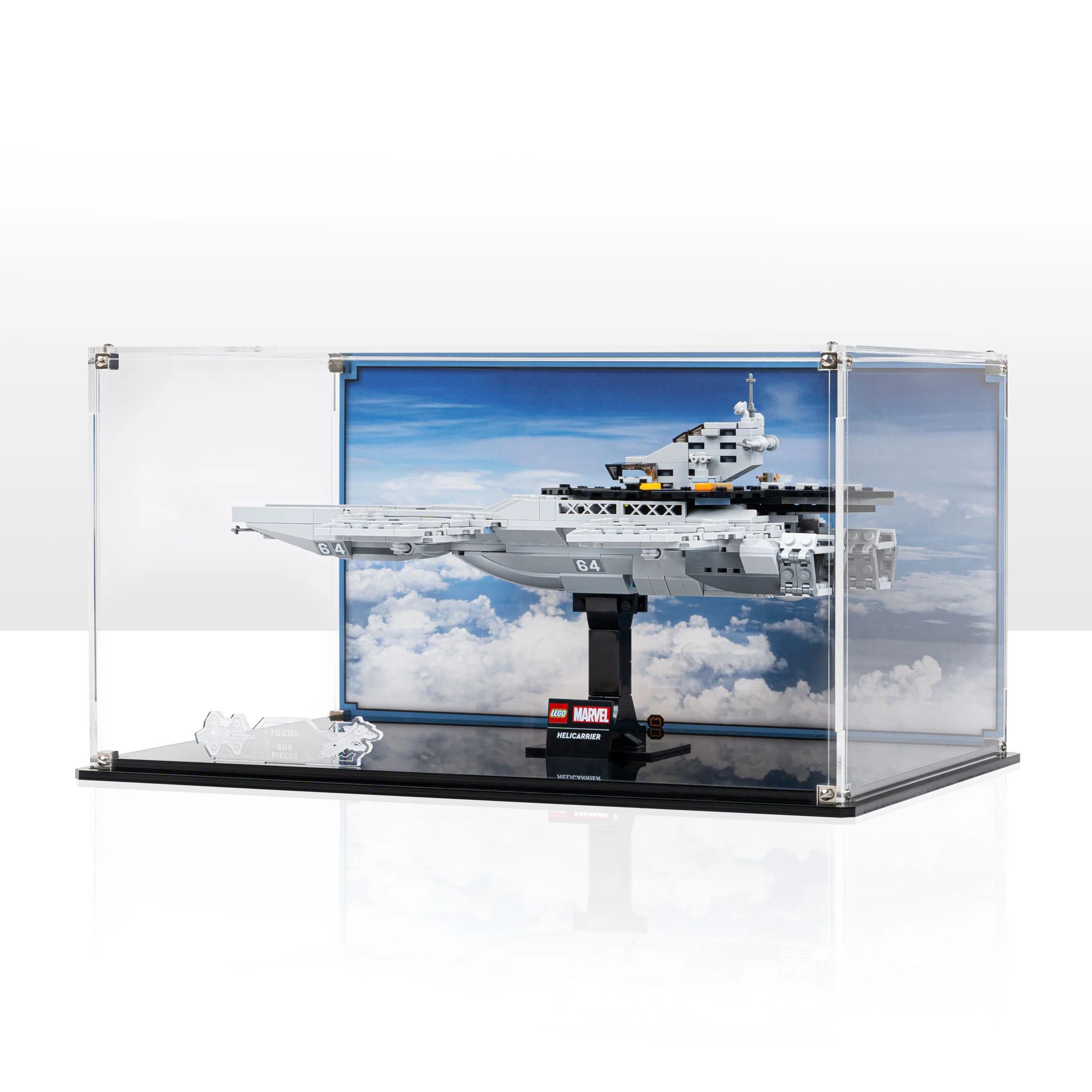 Display Case for LEGO® Marvel™ The Avengers Helicarrier (76295)