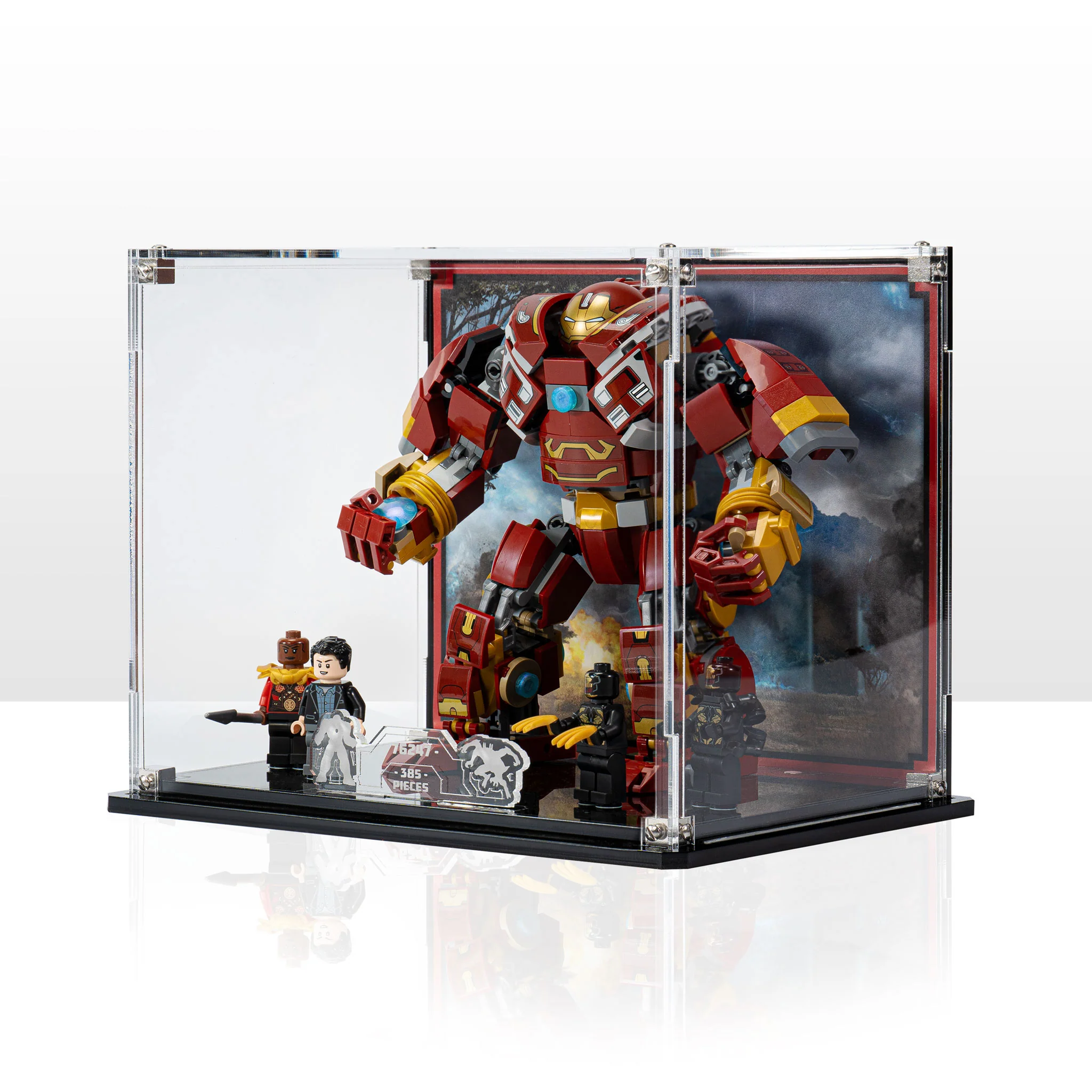 Display Case for LEGO® Marvel: The Hulkbuster: The Battle of Wakanda (76247)