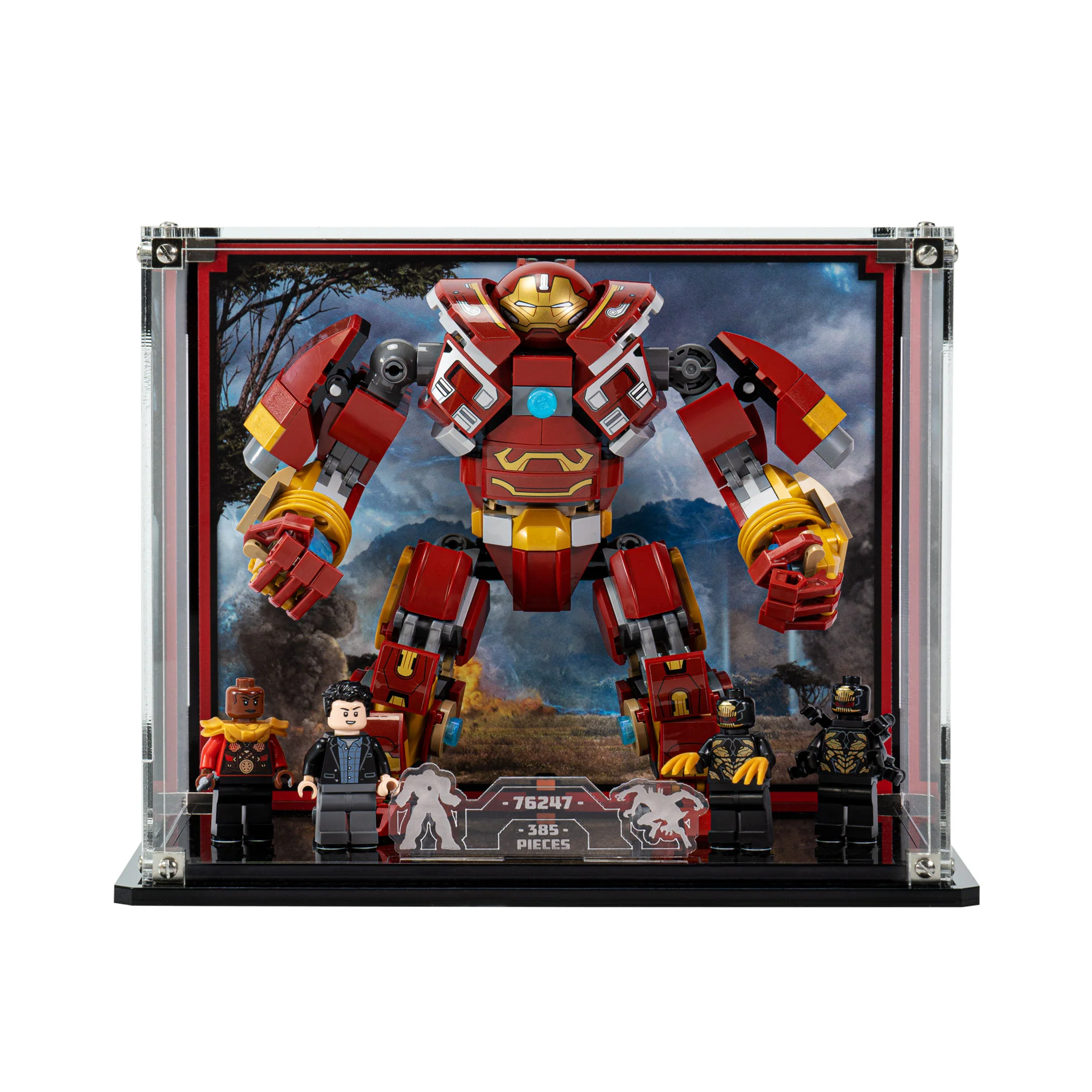 Display Case for LEGO® Marvel: The Hulkbuster: The Battle of Wakanda (76247) - Image 2