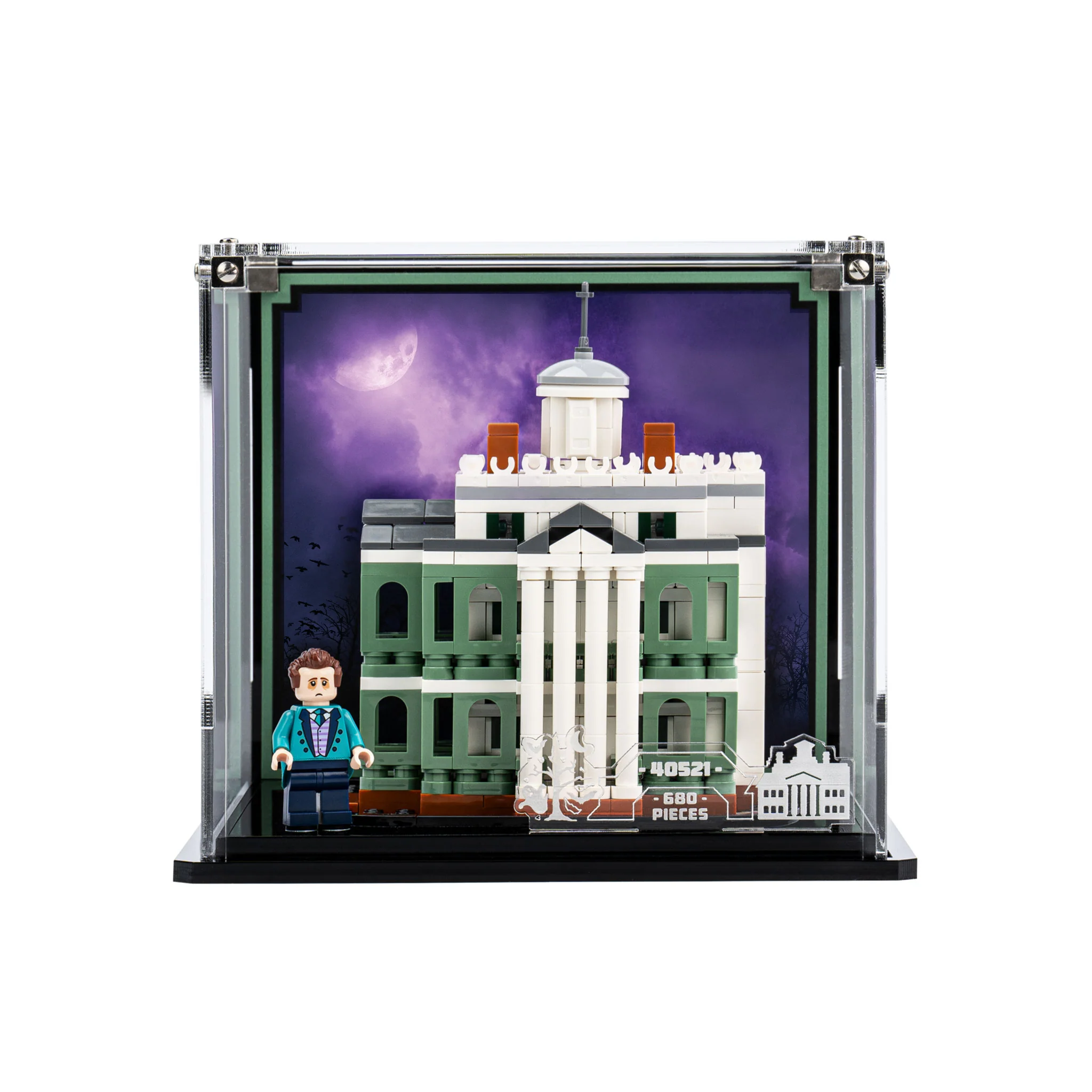 Display Case for LEGO® Mini Disney The Haunted Mansion (40521) - Image 2