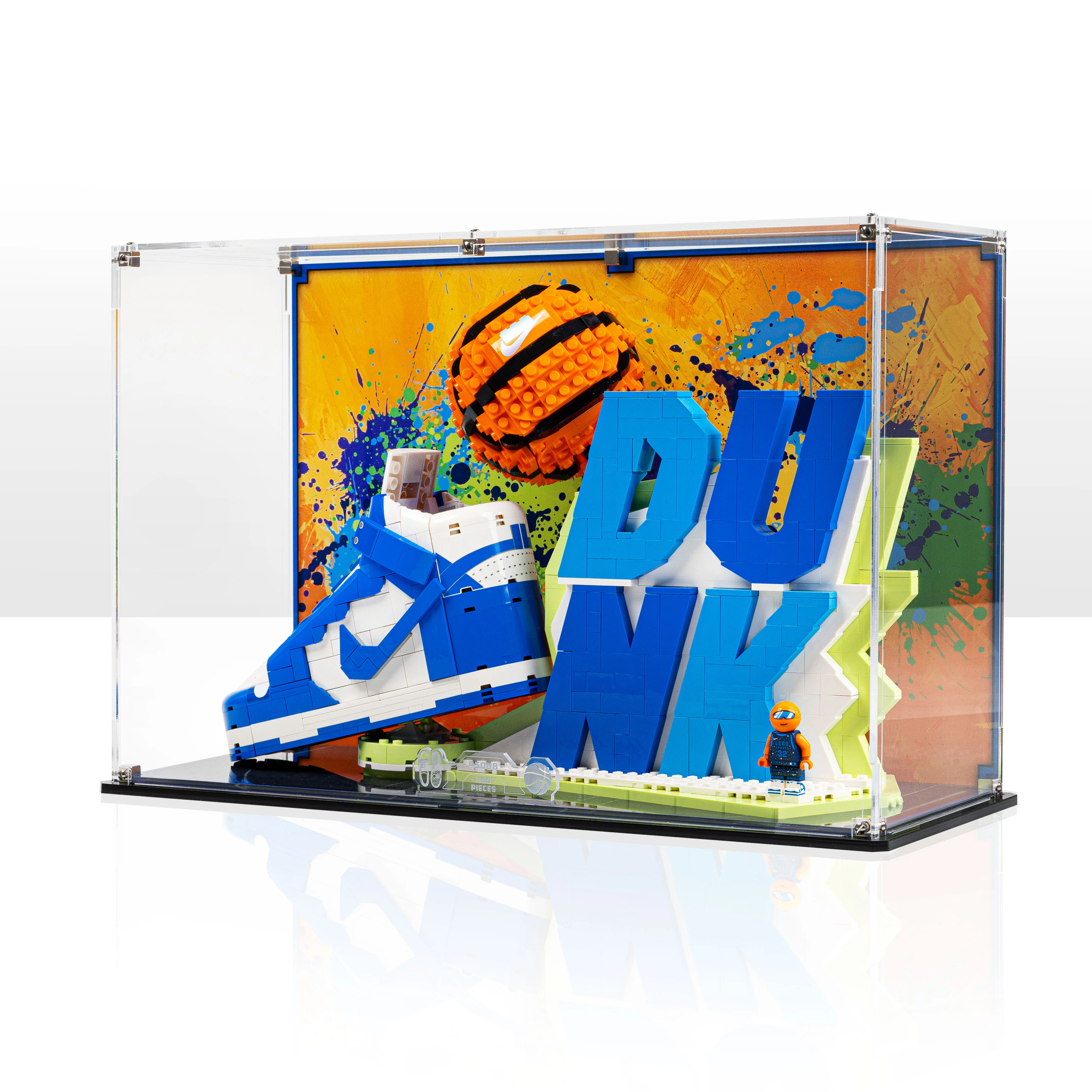 Display Case for LEGO® Nike Dunk x LEGO® Set (43008)