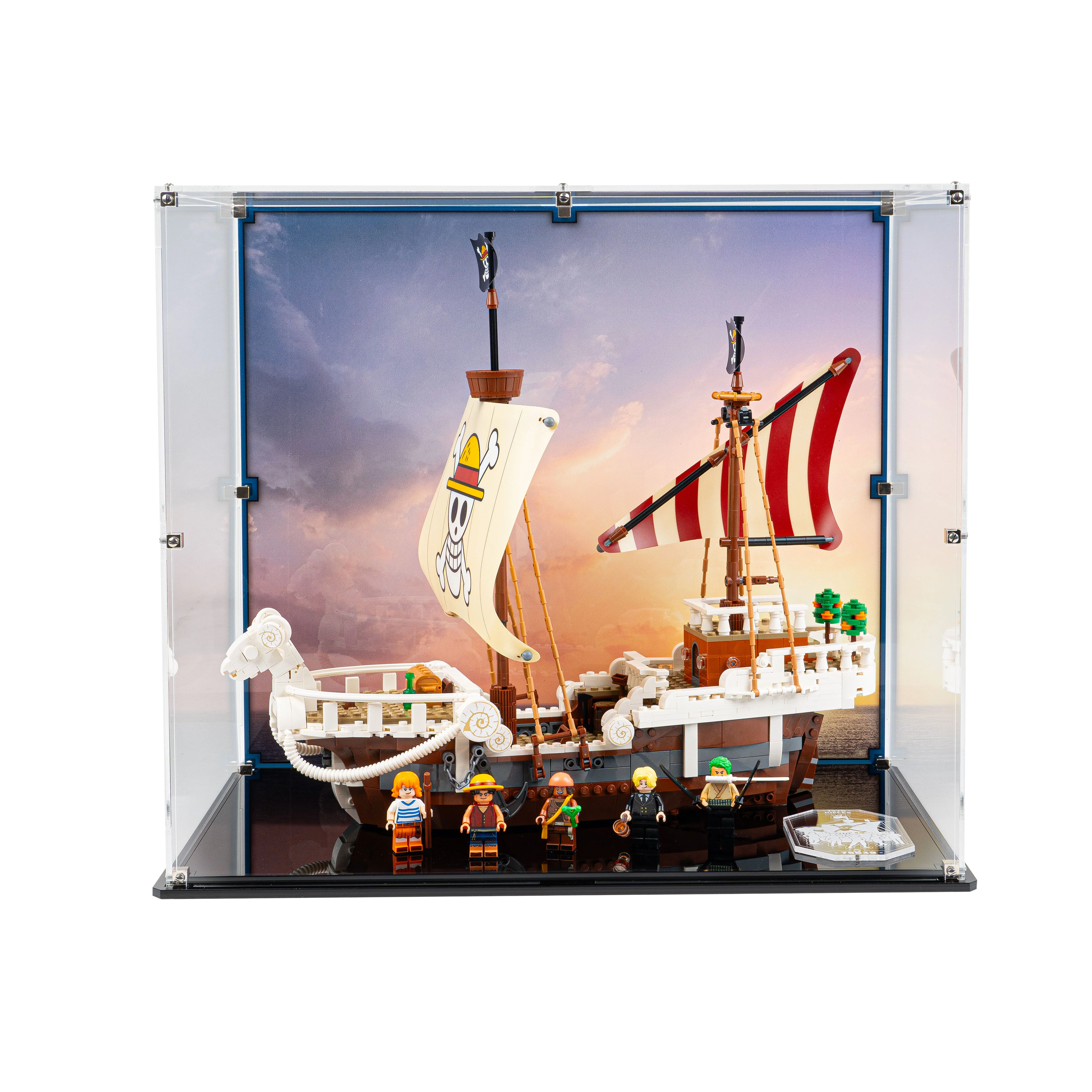Display Case for LEGO® One Piece: The Going Merry Pirate Ship (75639) - Image 9