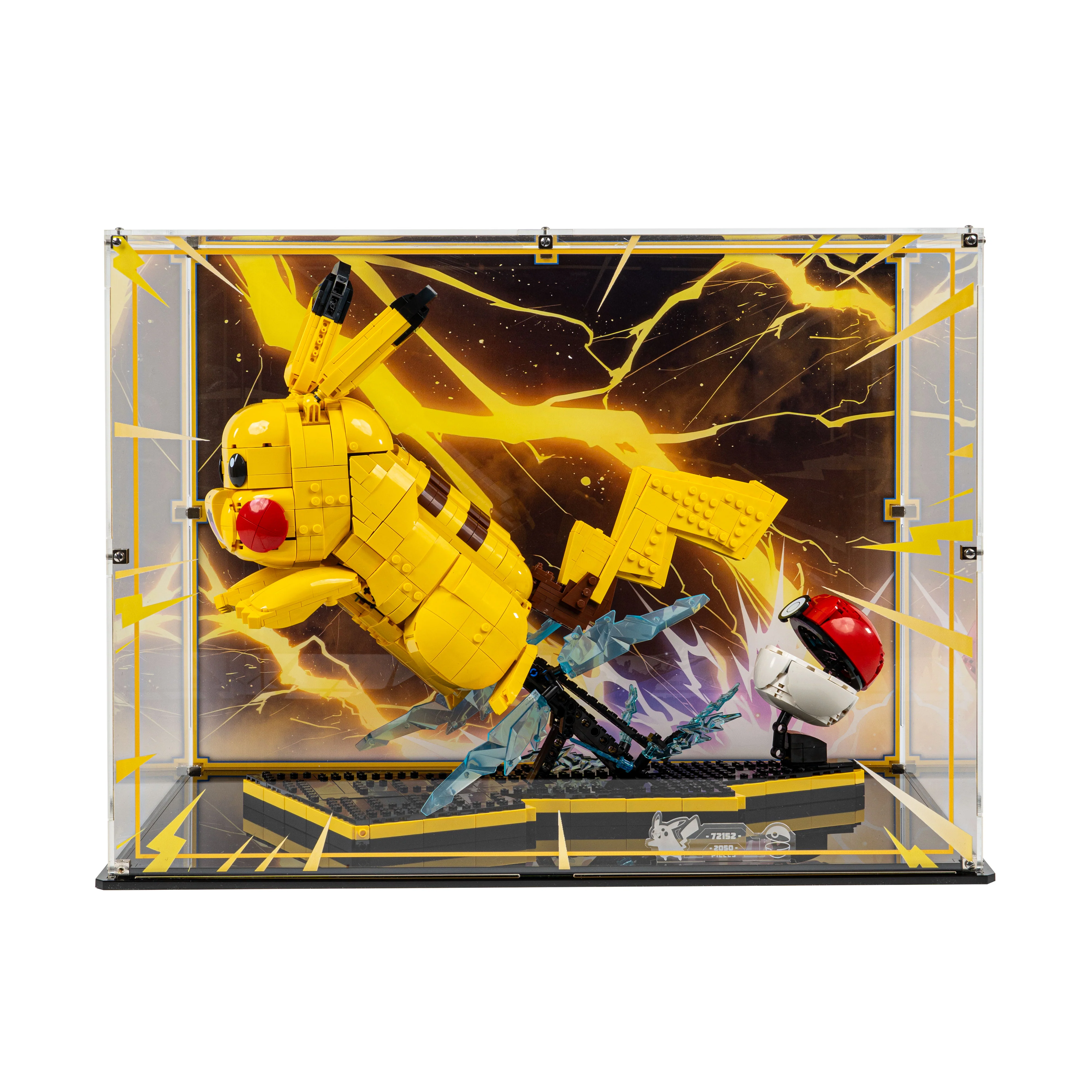 Display Case for LEGO® Pokémon™: Pikachu and Poké Ball (72152) - Image 3