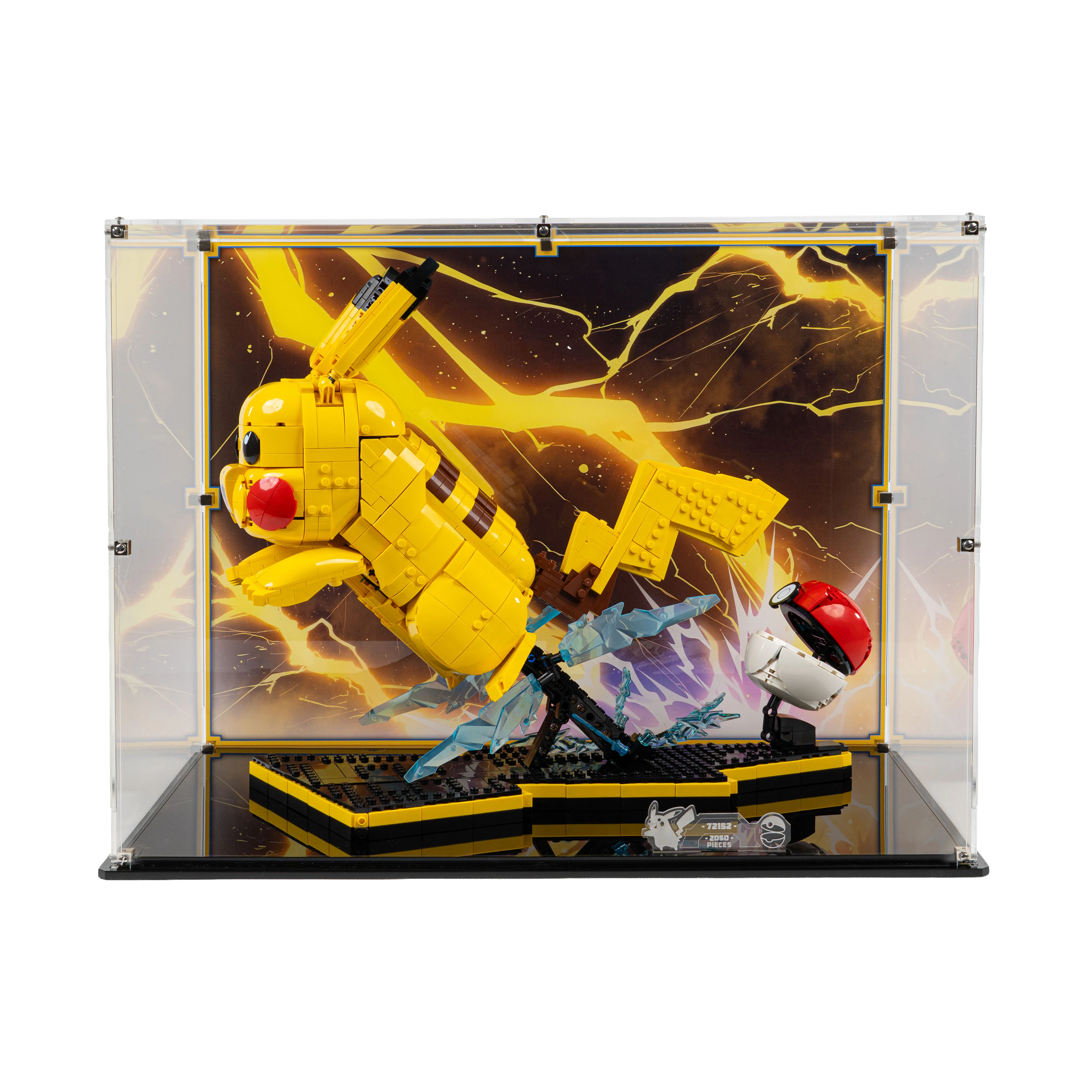 Display Case for LEGO® Pokémon™: Pikachu and Poké Ball (72152) - Image 5