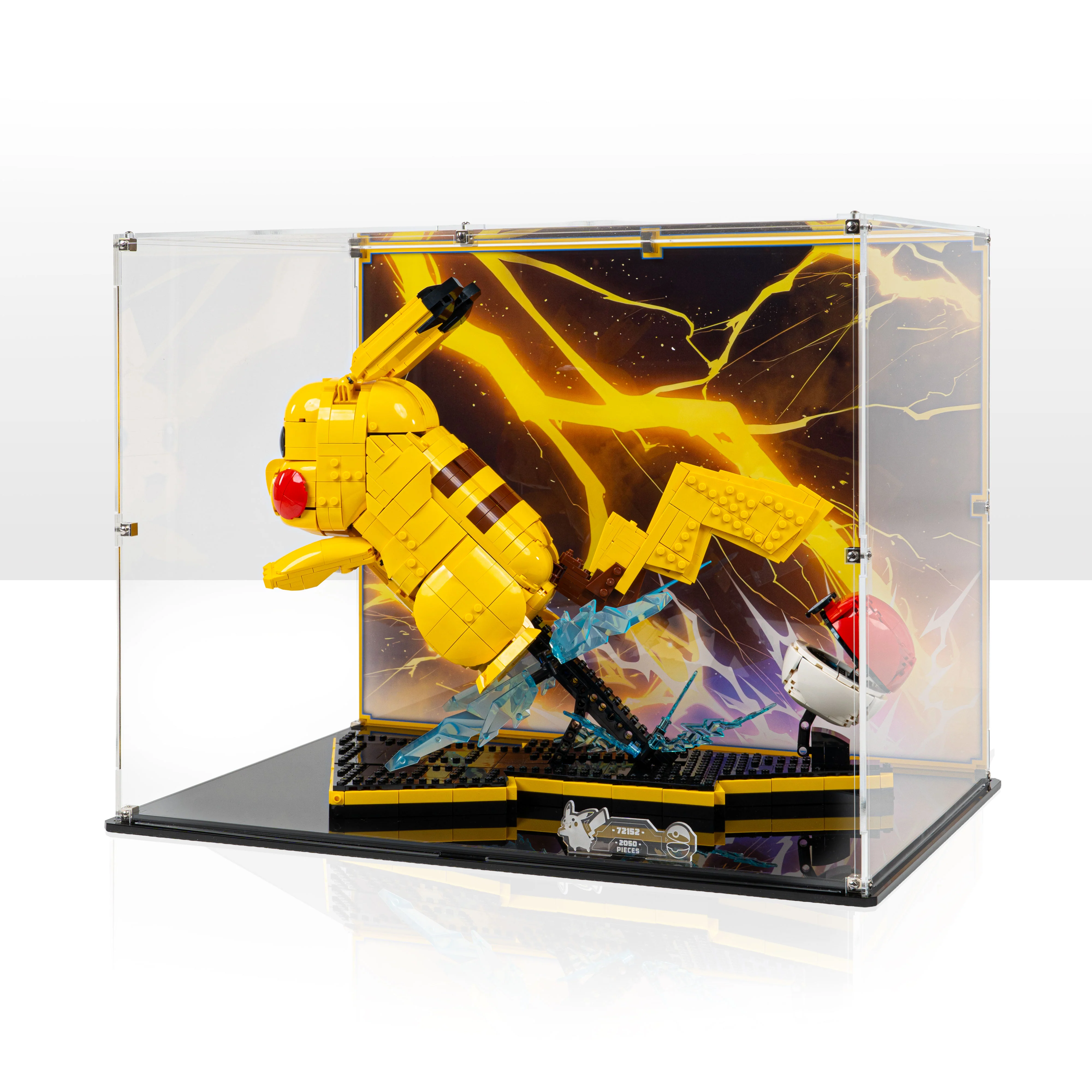Display Case for LEGO® Pokémon™: Pikachu and Poké Ball (72152) - Image 7