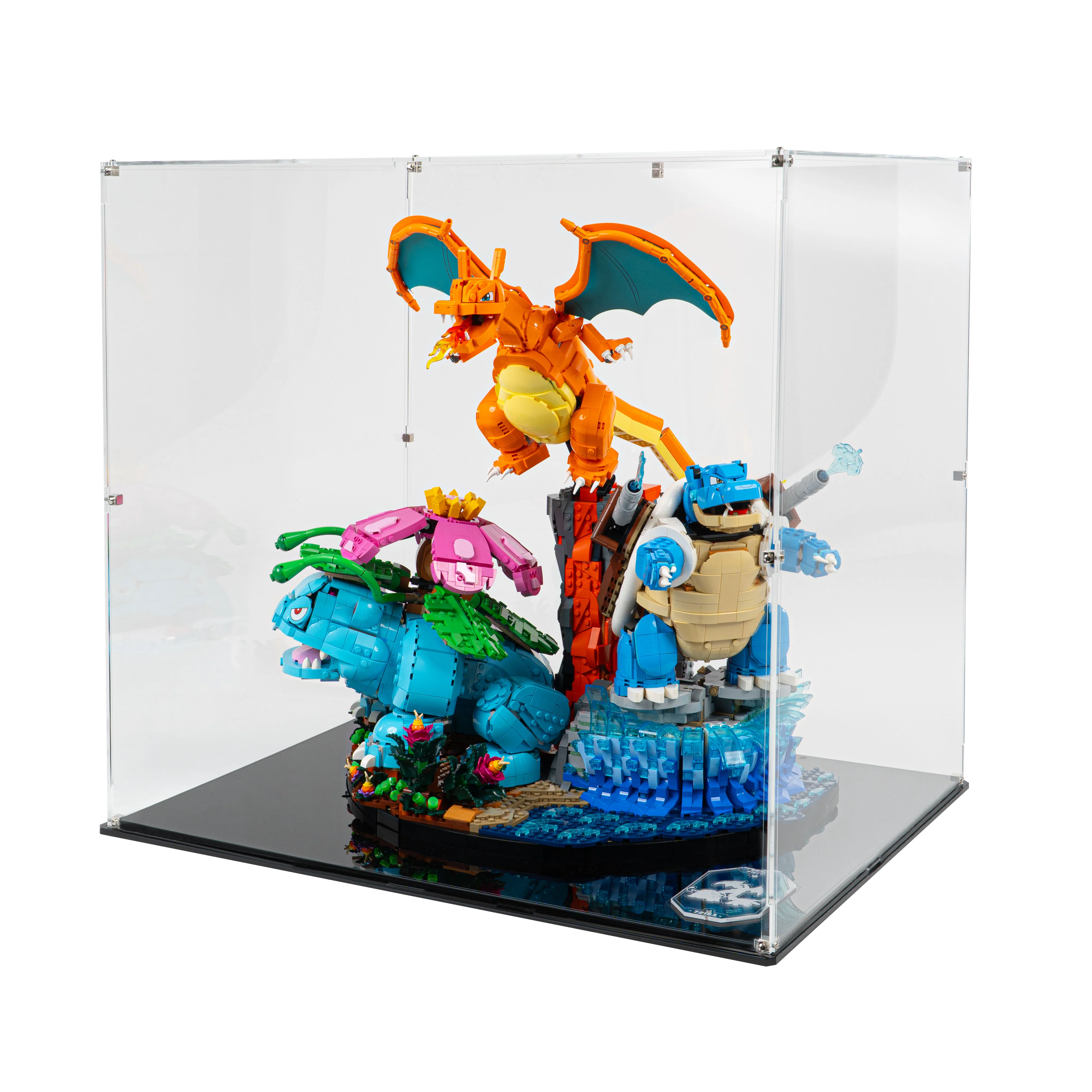 Display Case for LEGO® Pokémon™: Venusaur, Charizard and Blastoise (72153) - Image 10