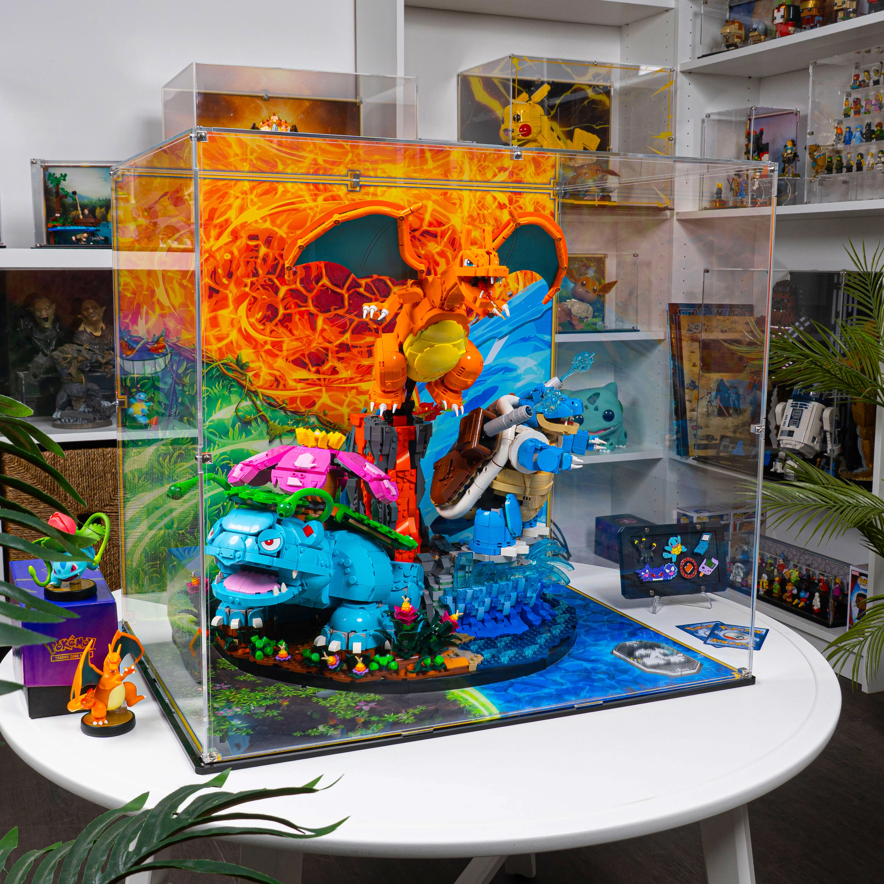 Display Case for LEGO® Pokémon™: Venusaur, Charizard and Blastoise (72153) - Image 13