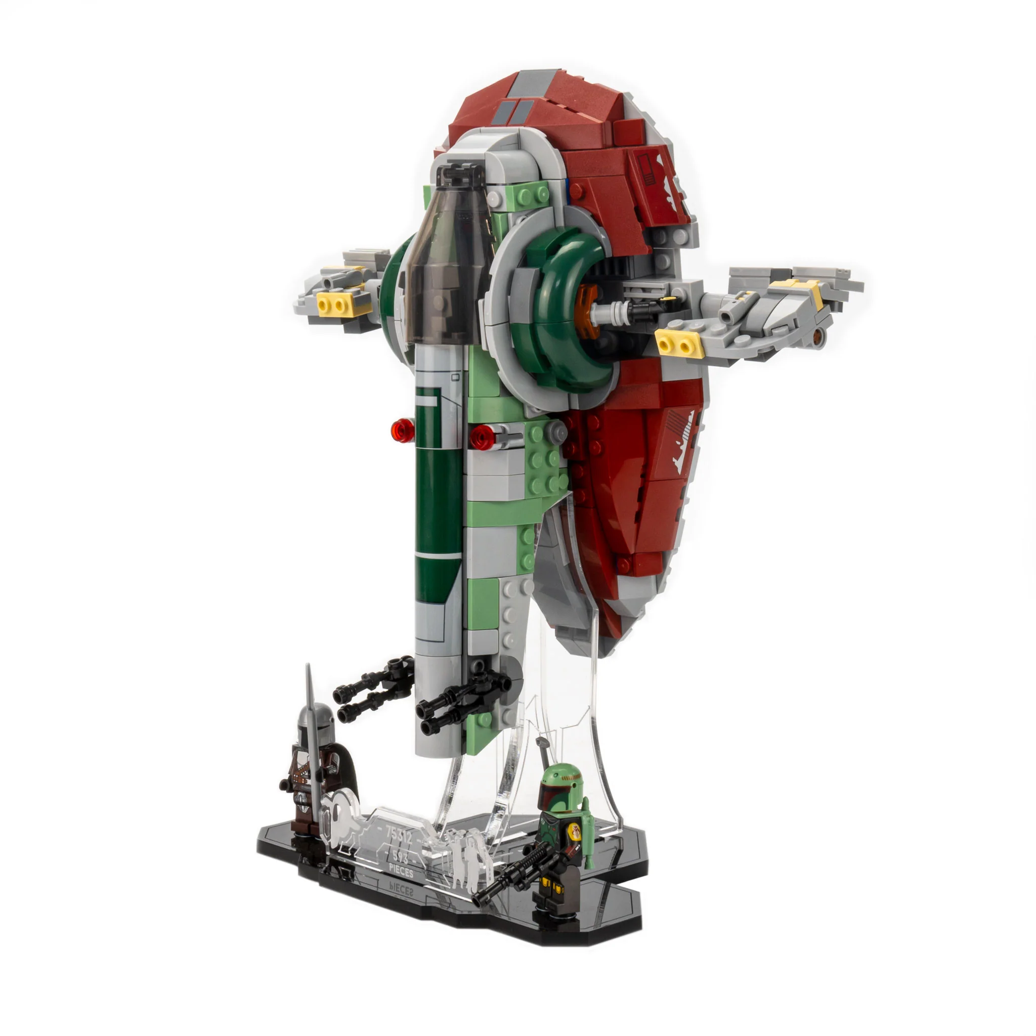 Display Stand for LEGO® Star Wars™ Boba Fett’s Starship™ (75312) - Image 2