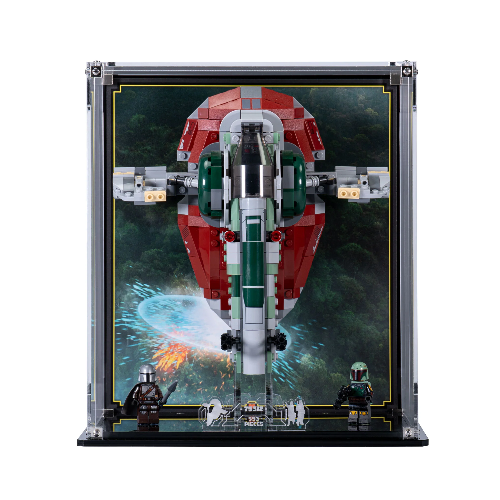 Display Case for LEGO® Star Wars™: Boba Fett’s Starship™ (75312) - Image 2