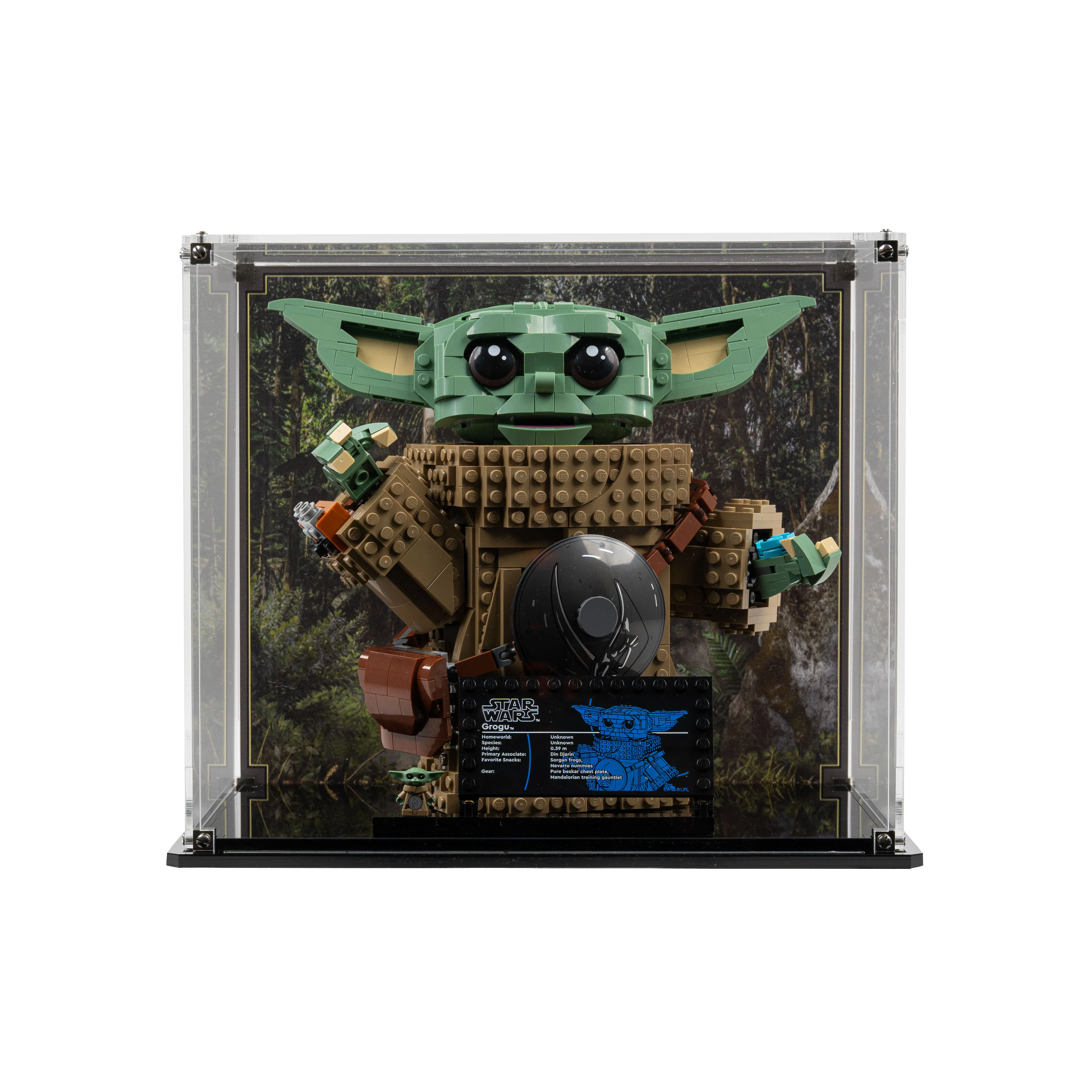Display Case for LEGO® Star Wars™ Grogu™ (Mandalorian Apprentice) (75446) - Image 3