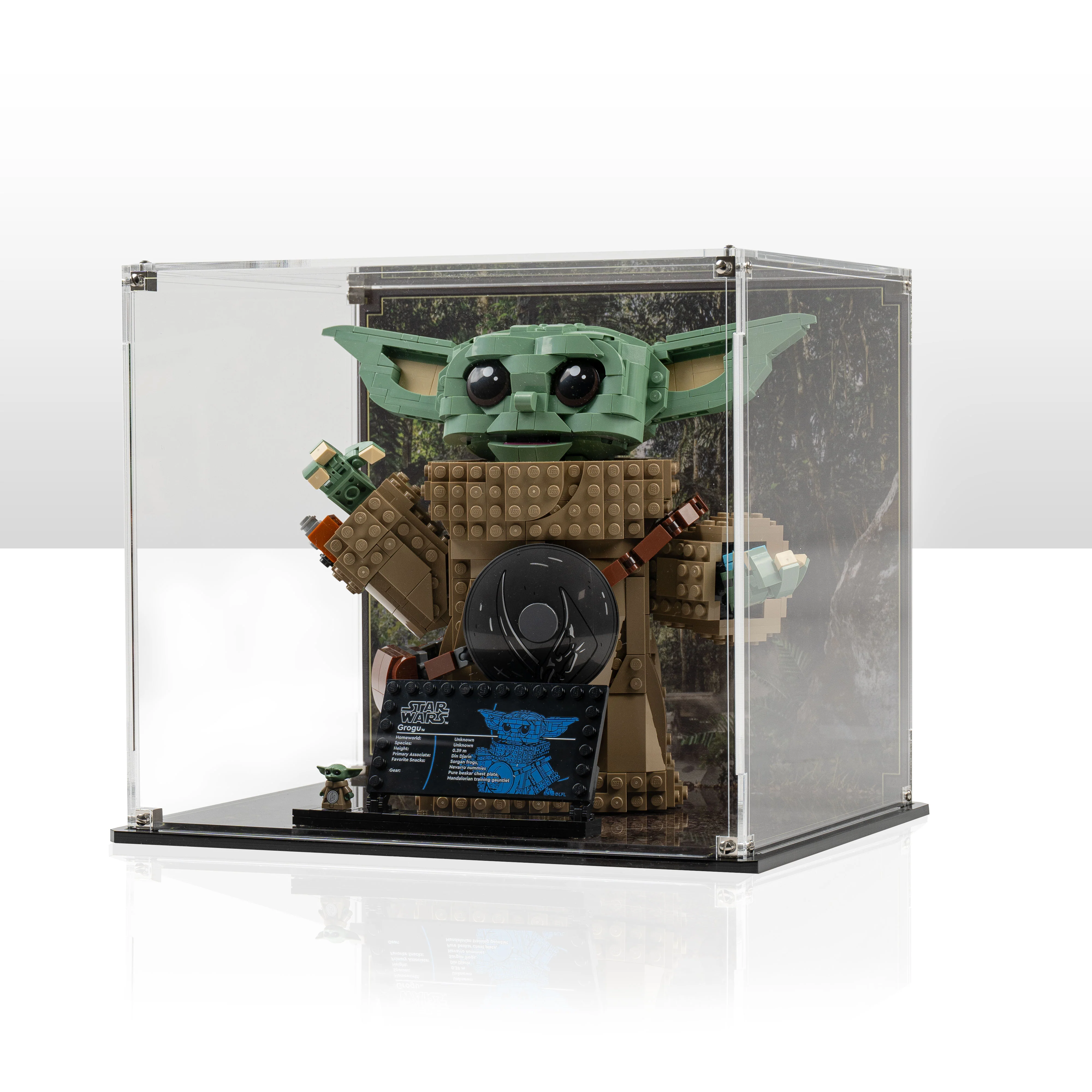 Display Case for LEGO® Star Wars™ Grogu™ (Mandalorian Apprentice) (75446) - Image 4