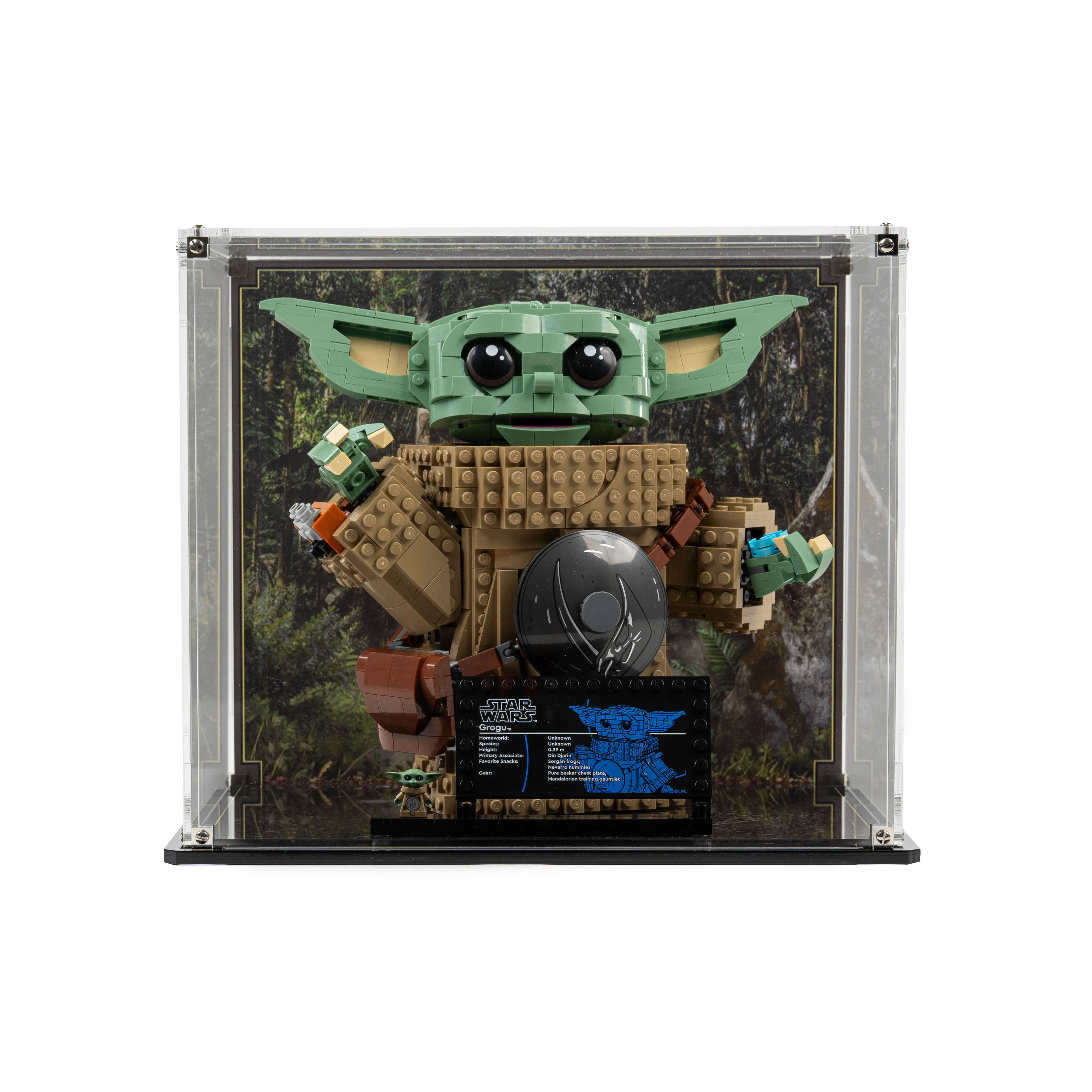 Display Case for LEGO® Star Wars™ Grogu™ (Mandalorian Apprentice) (75446) - Image 7