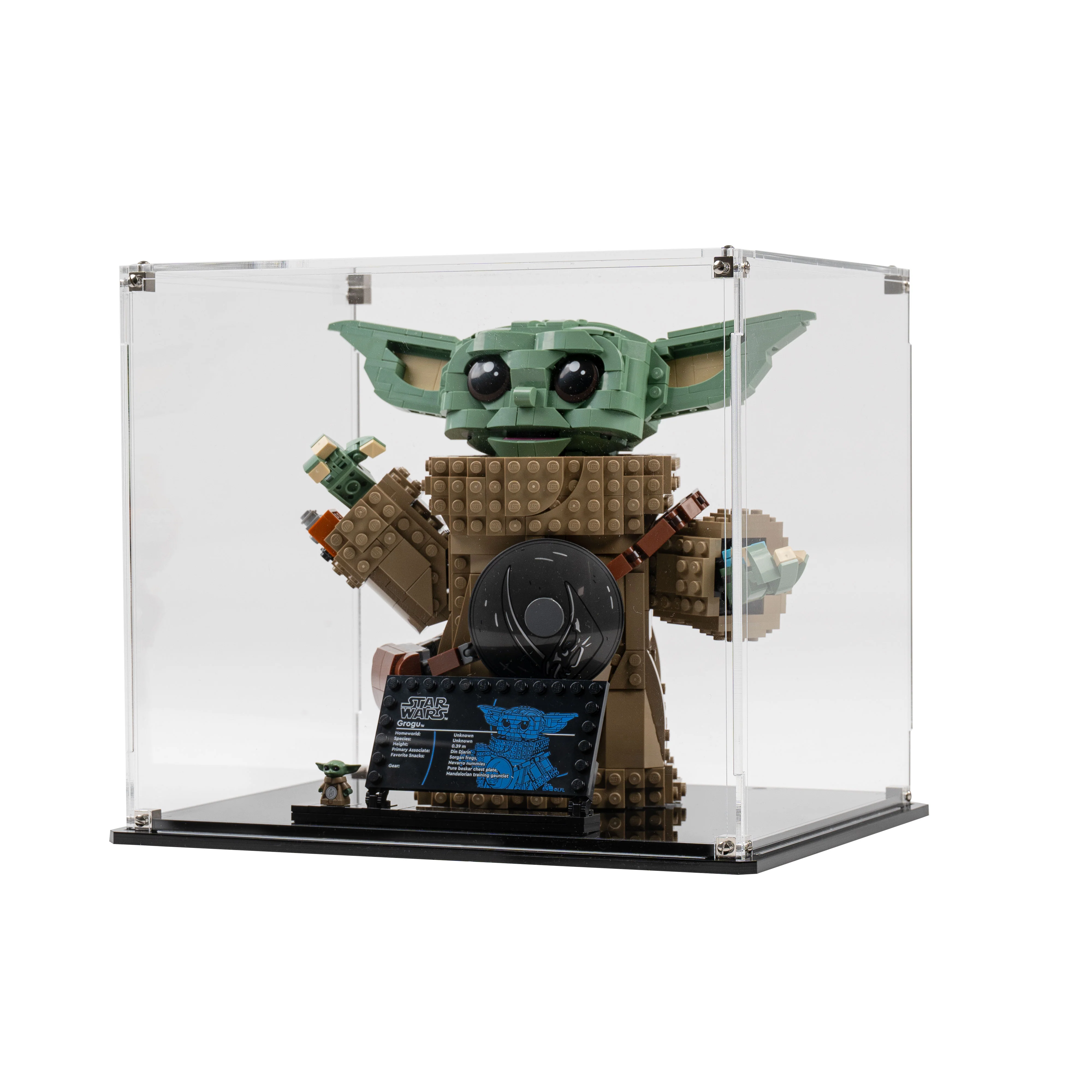 Display Case for LEGO® Star Wars™ Grogu™ (Mandalorian Apprentice) (75446) - Image 9