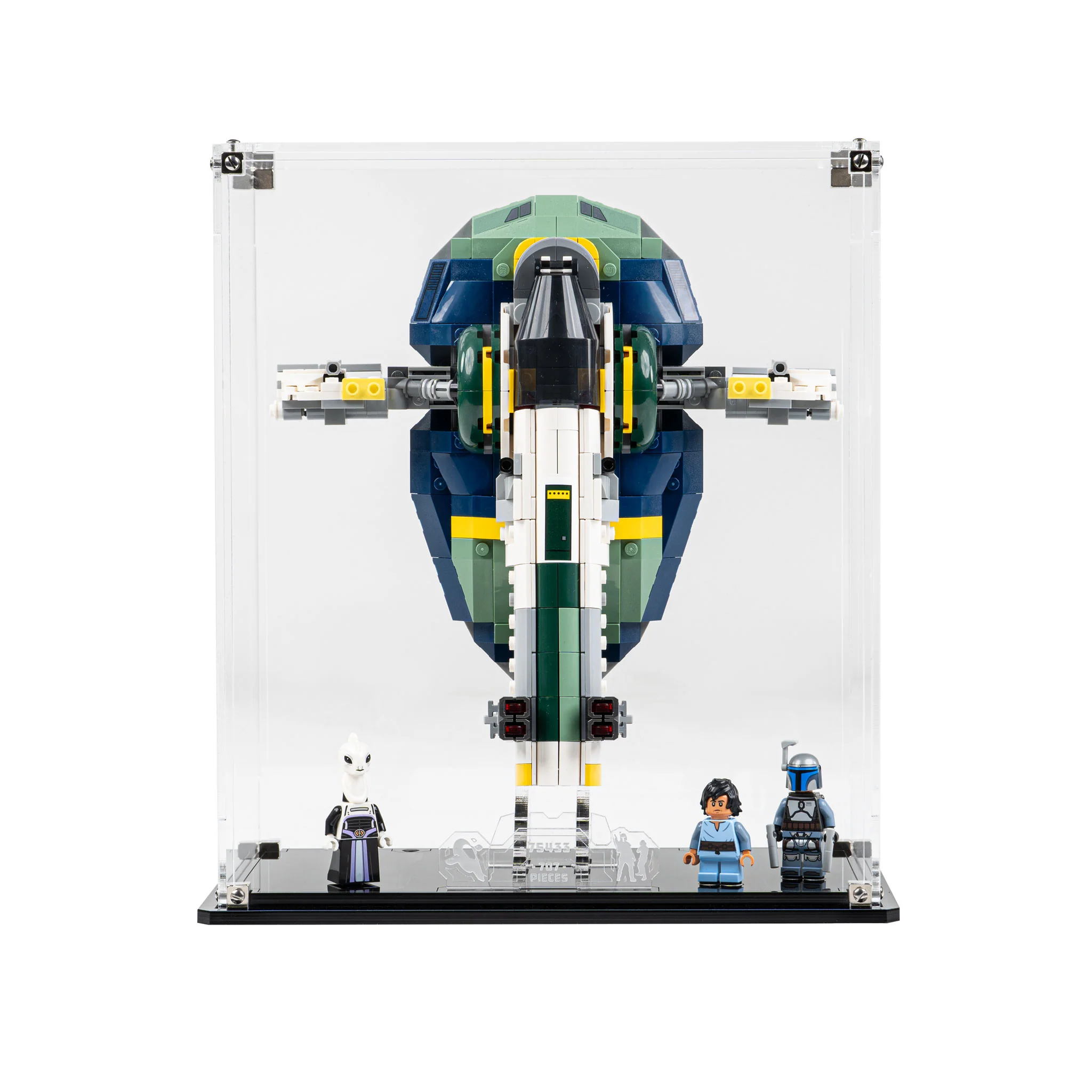 Display Case for LEGO® Star Wars: Jango Fett's Starship (75433) - Image 15