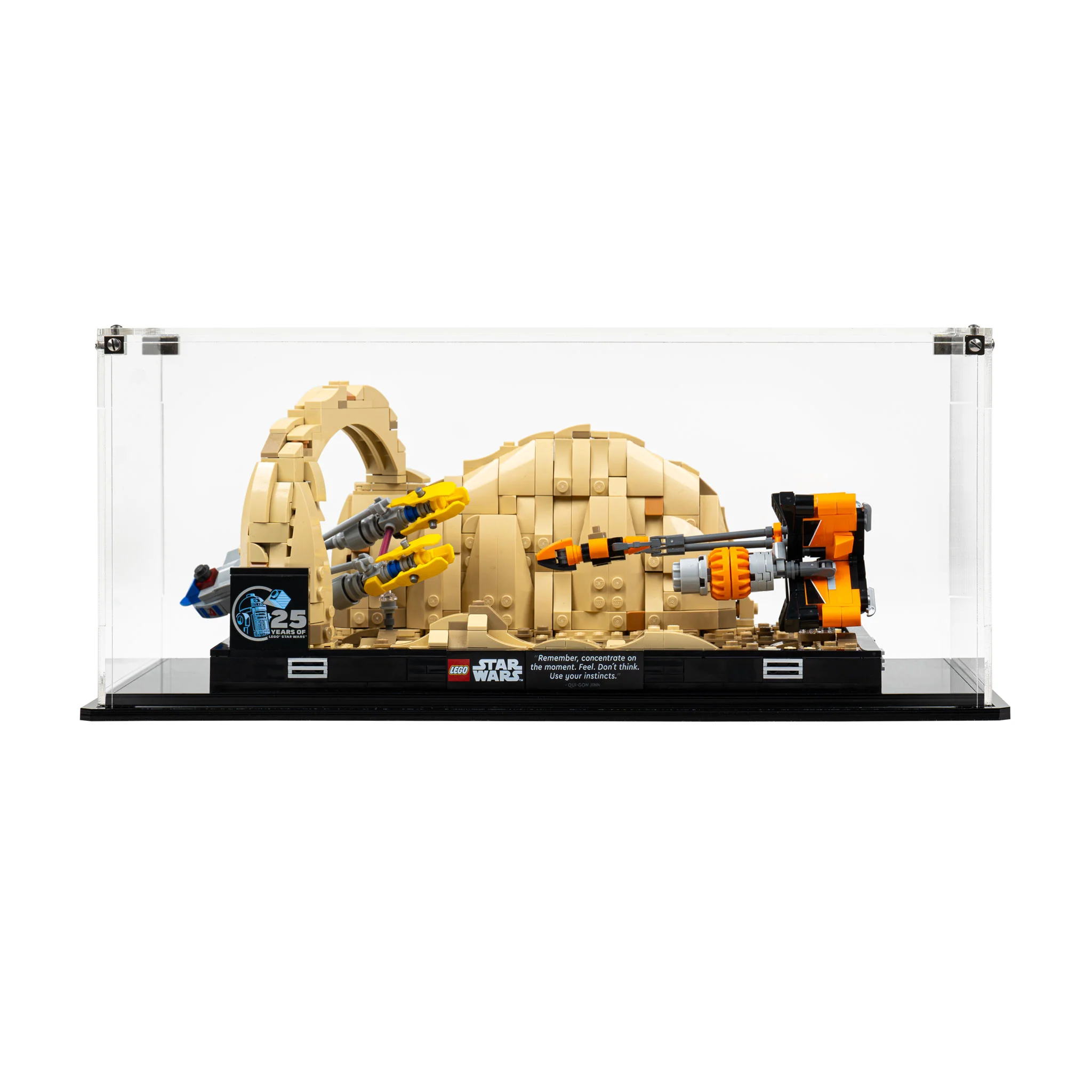 Display Case for LEGO® Star Wars Mos Espa Podrace Diorama (75380) - Image 4