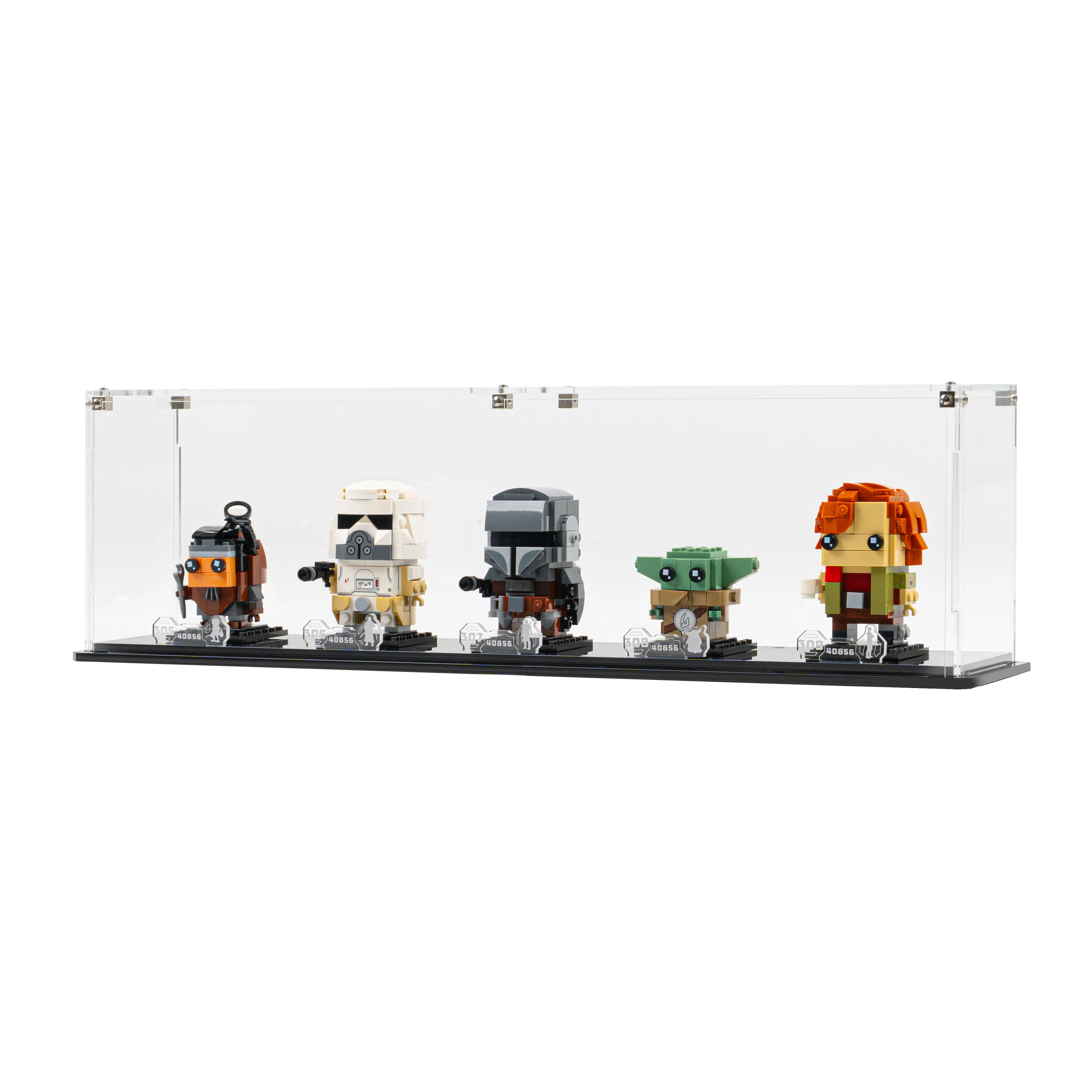 Display Case for LEGO® Star Wars: The Mandalorian and Grogu: Allies & Villains (40856) - Image 7