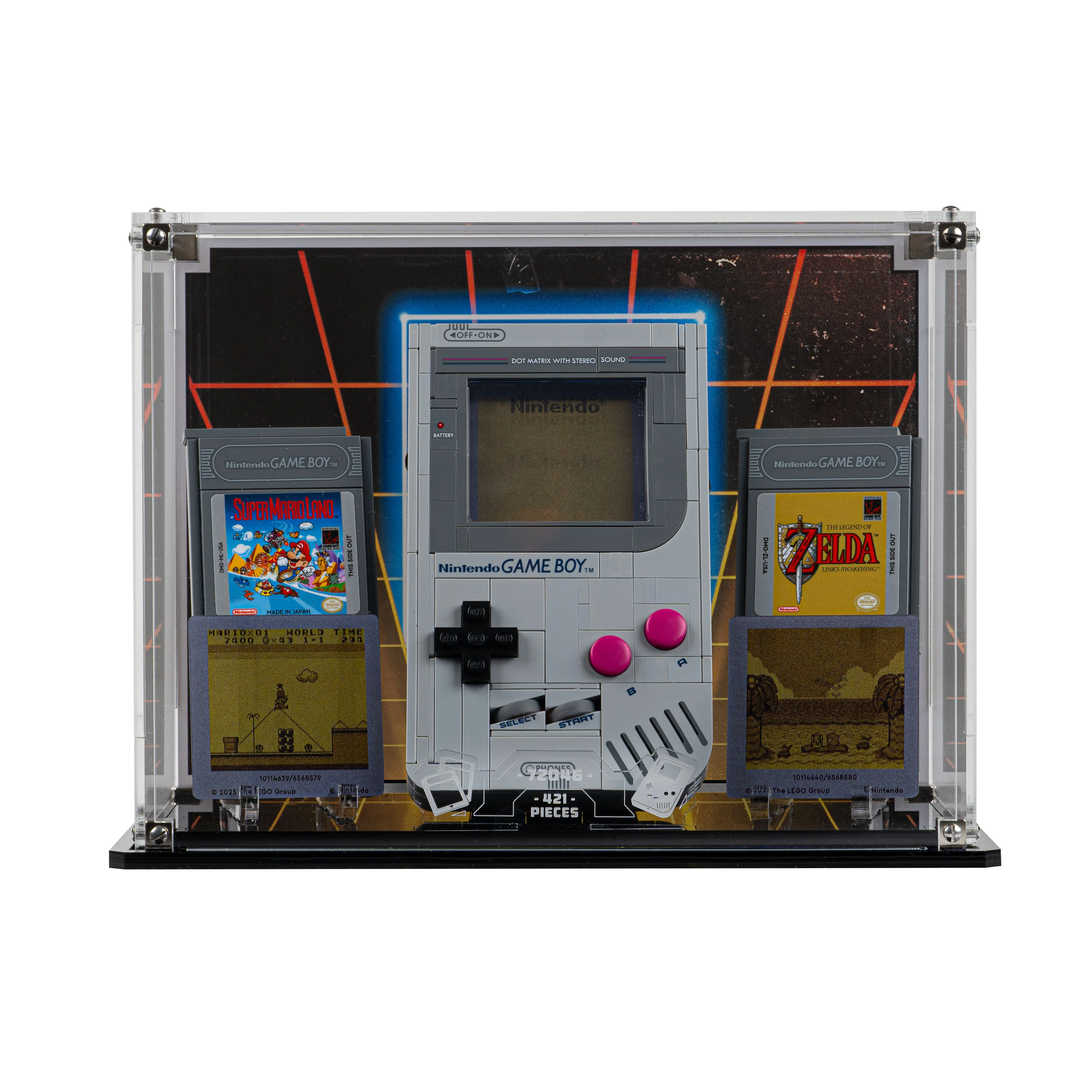Display Case for LEGO® Super Mario Game Boy™ (72046) - Image 12