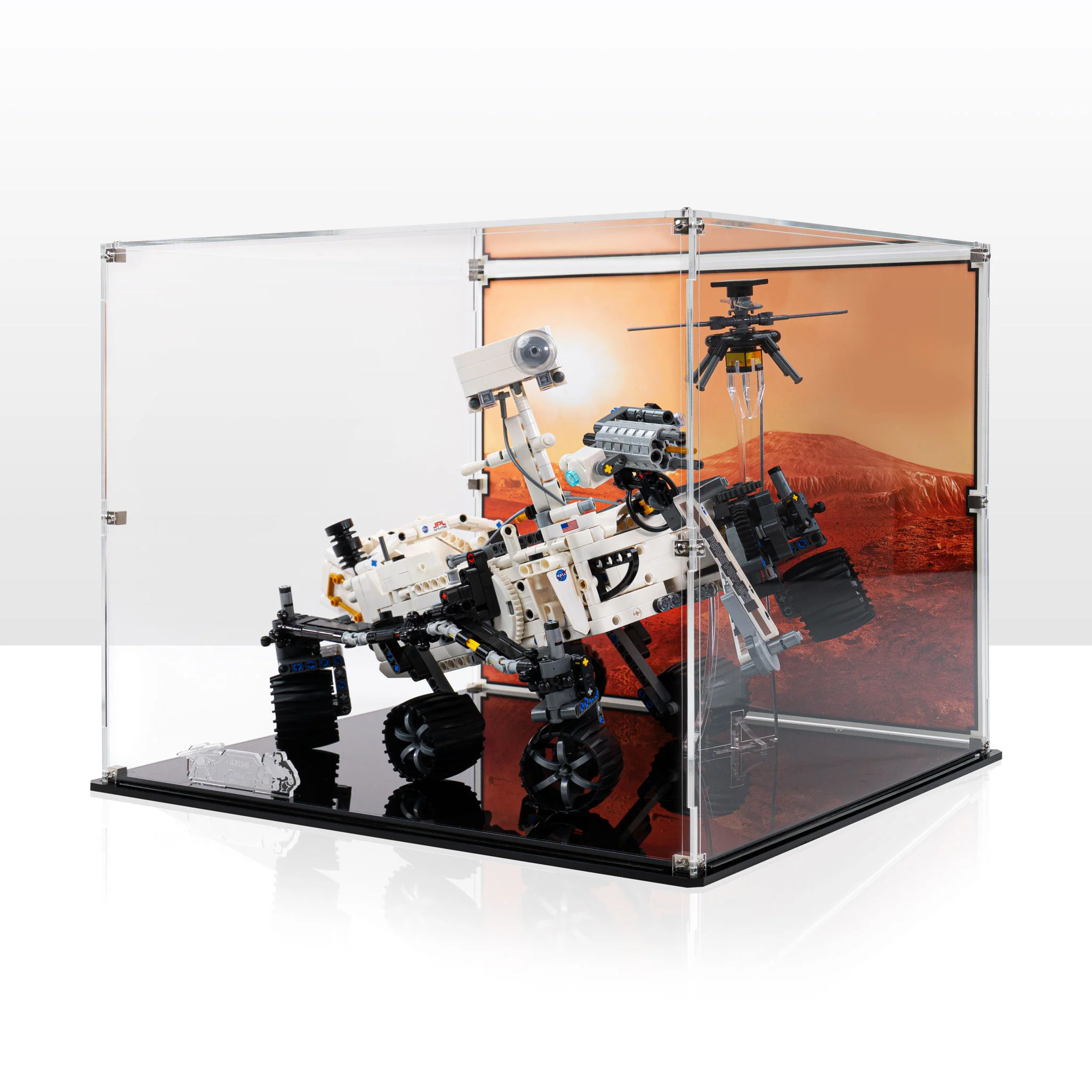 Display Case for LEGO® Technic: NASA Mars Rover Perseverance (42158)