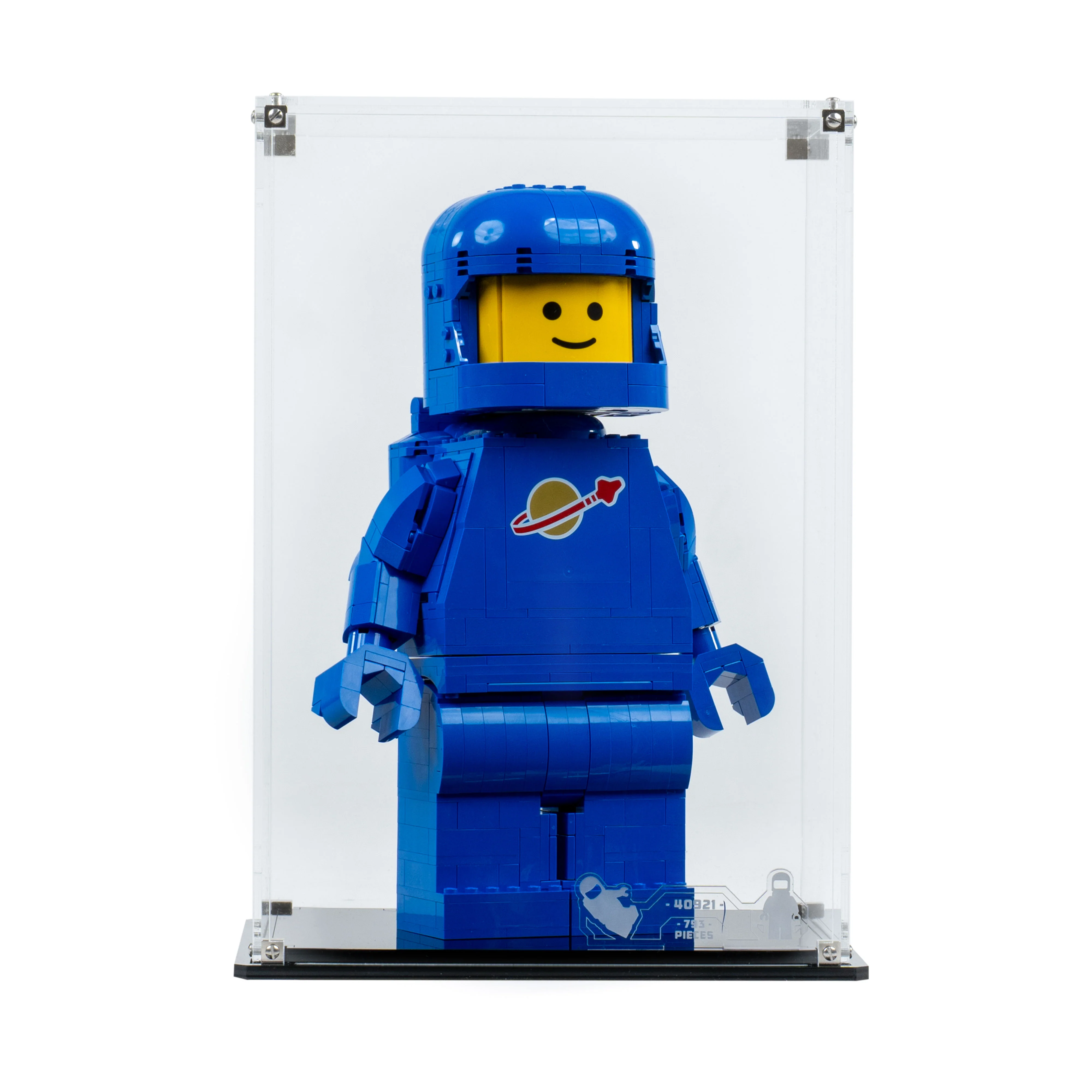 Display Case for LEGO® Up-Scaled Blue Astronaut Minifigure (40921) - Image 10